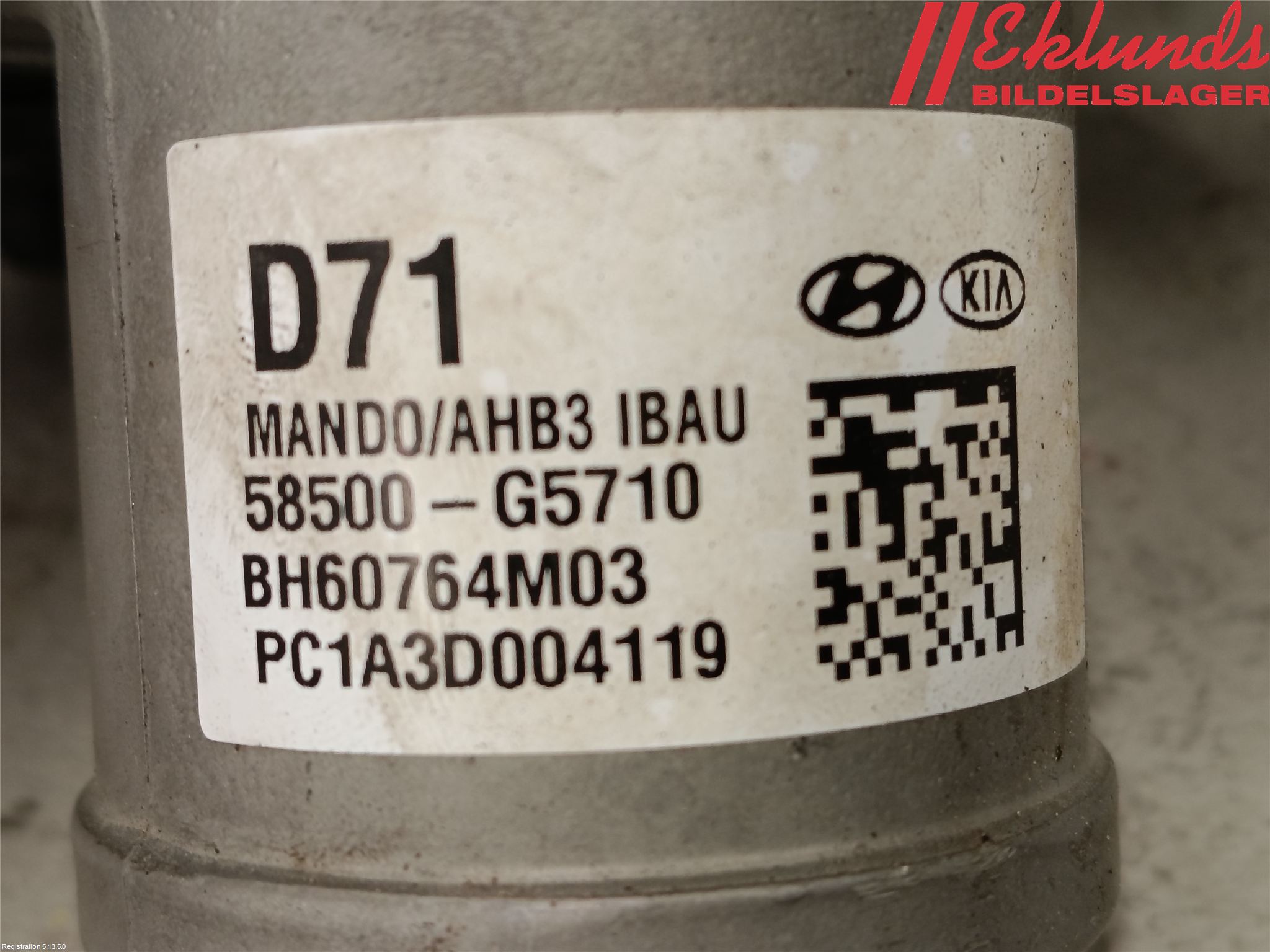 Kia NIRO (DE) 17-22 Abs Hydraulaggregat