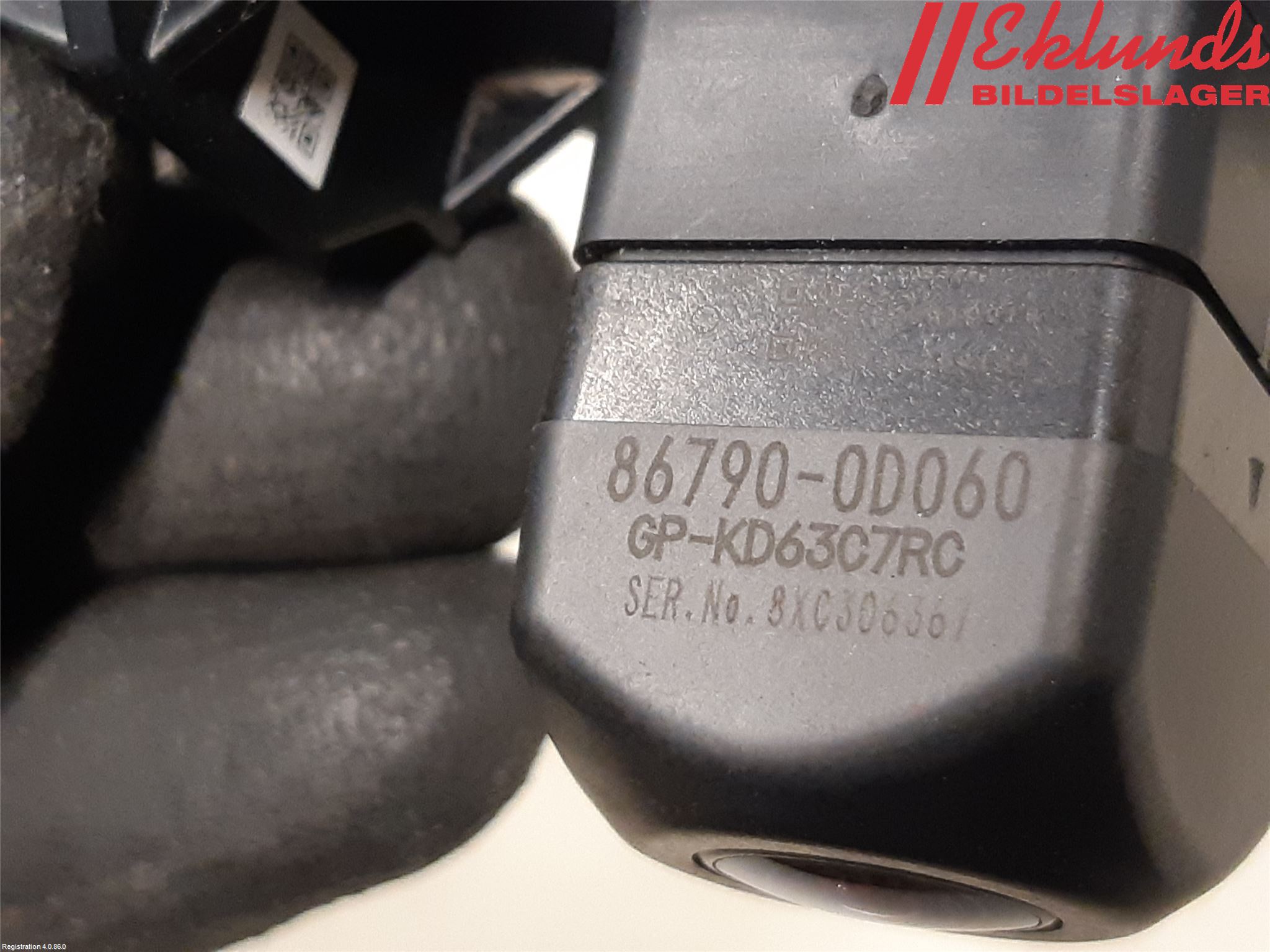 Toyota YARIS XP130 15-20 Parkeringshjälp Kamera