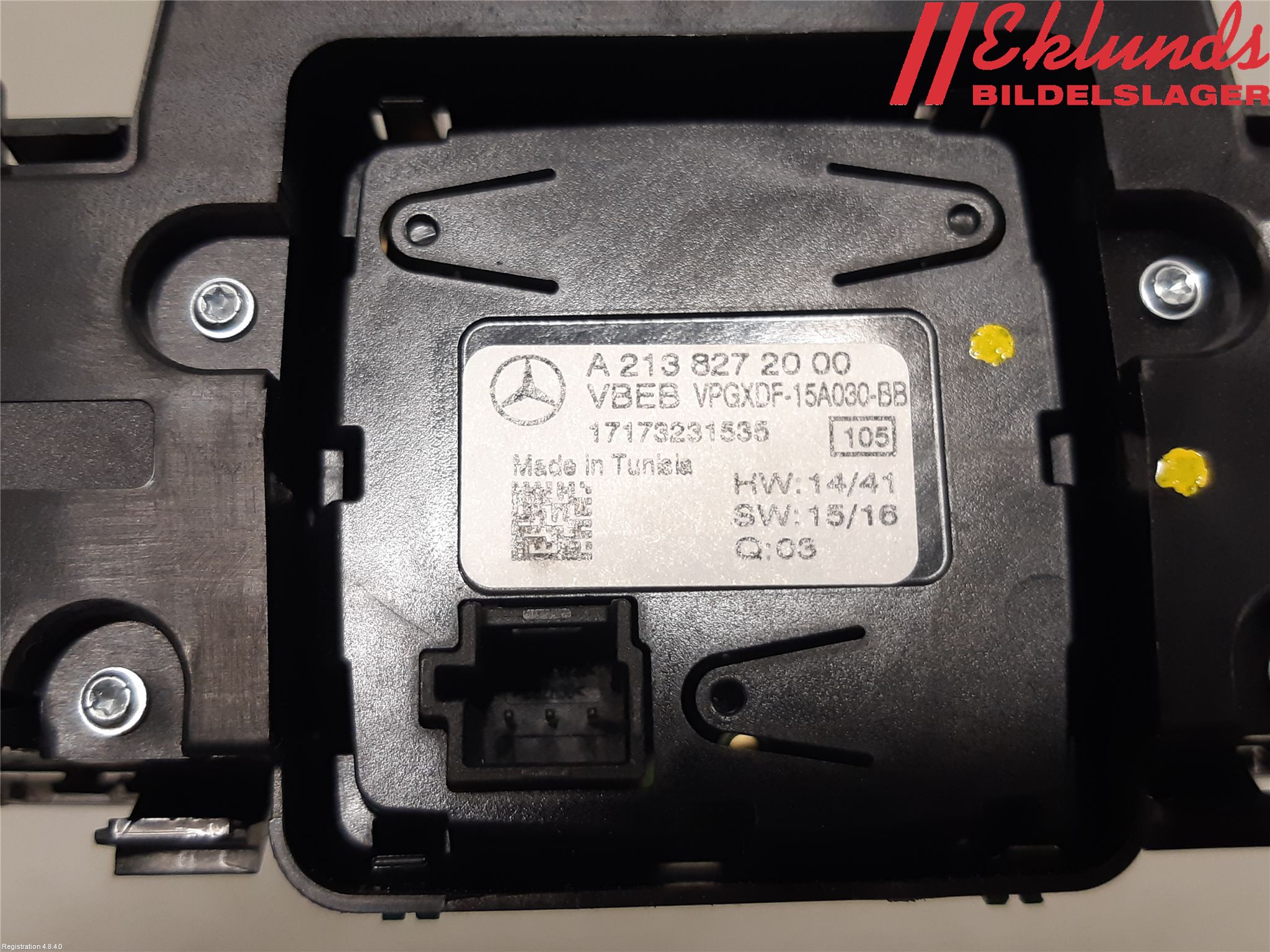 Mercedes-Benz MB E-KLASS (W213) 16-23 Strömställare Multifunktion