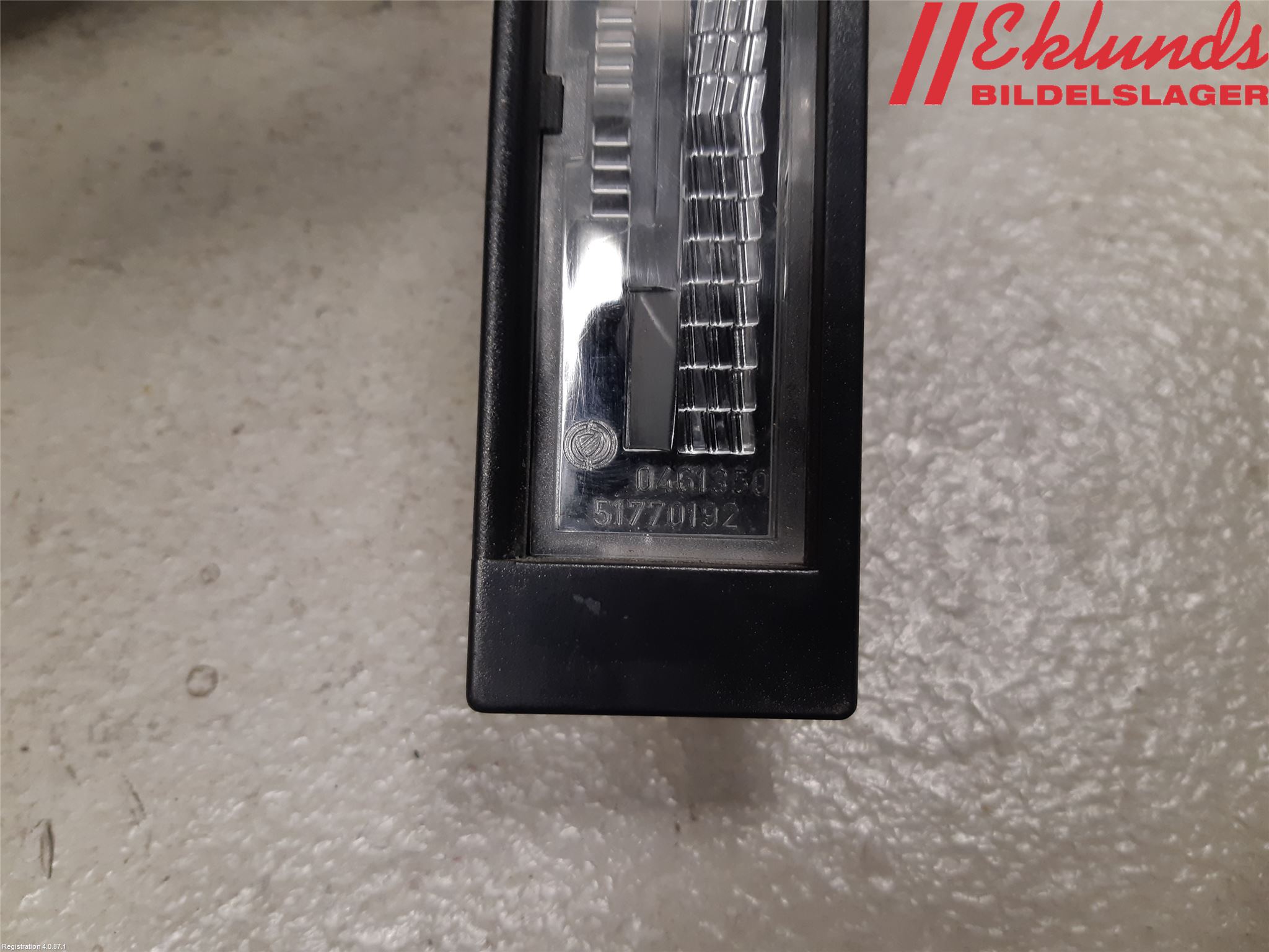 Iveco DAILY 14->> Skylt Belysning