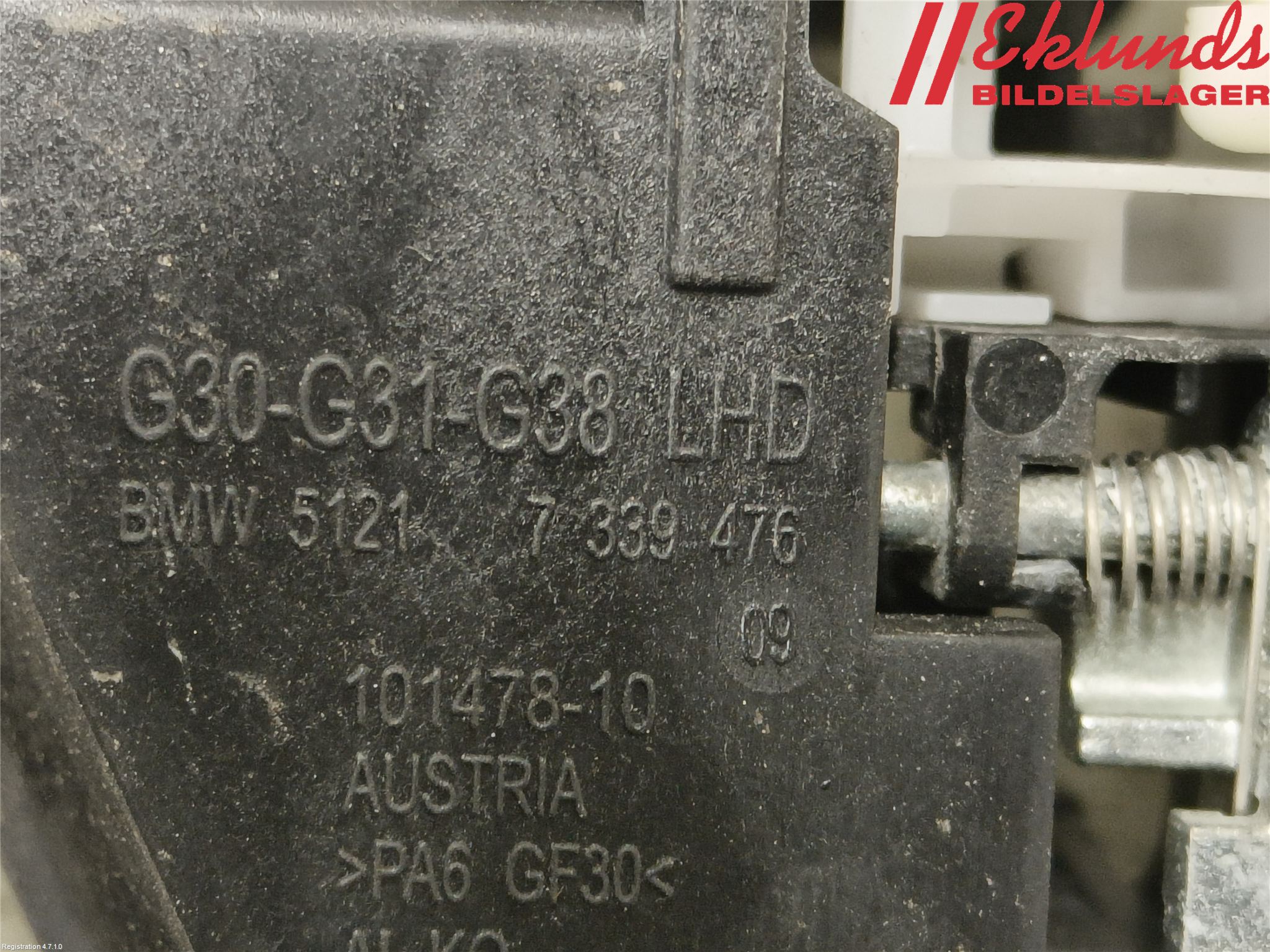 BMW 5 G30/G31/F90 17-23 Dörrhandtag Yttre Vä