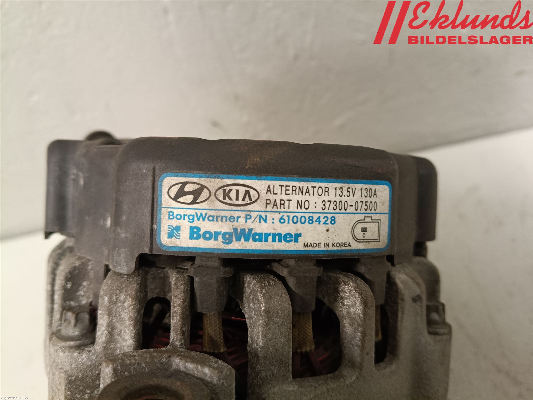 Kia PICANTO 17- Generator