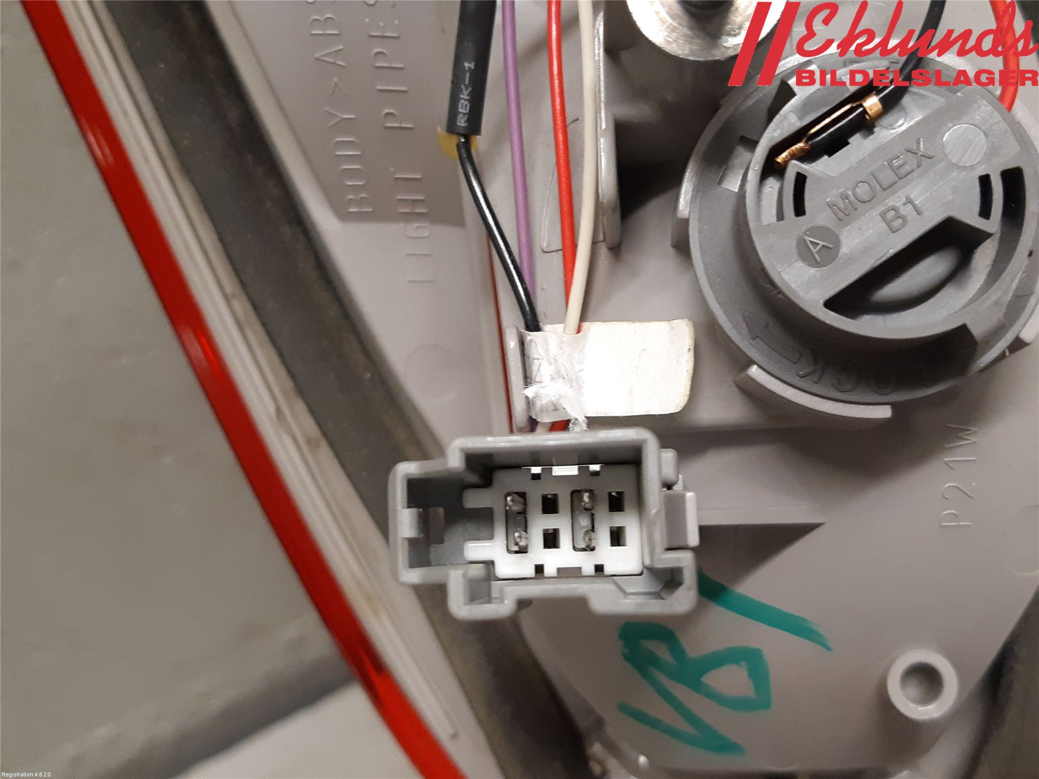 Ford FOCUS 11-14 Bakljus Lucka Vä