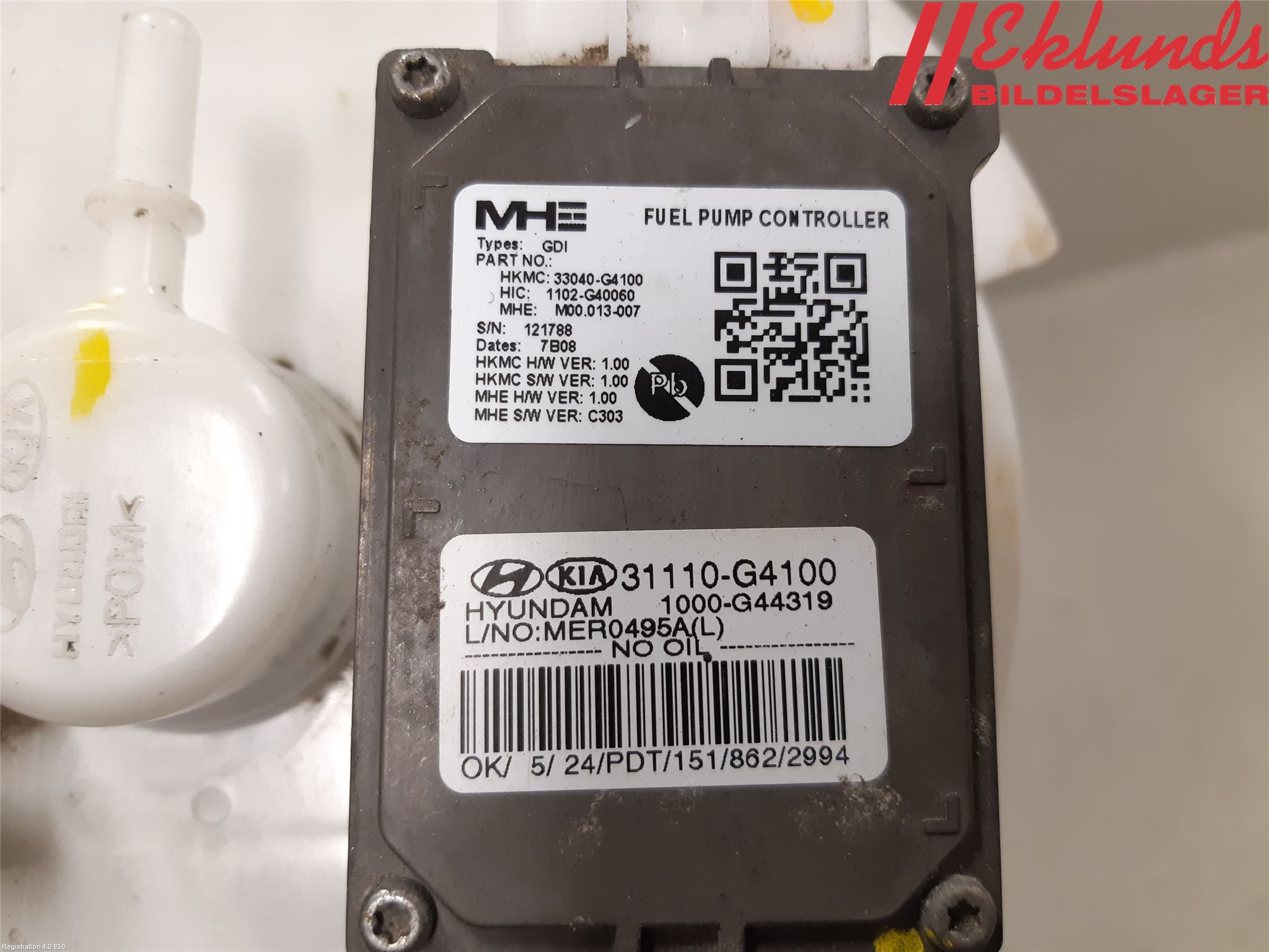 Hyundai i30 PD 17- Bränslepump El