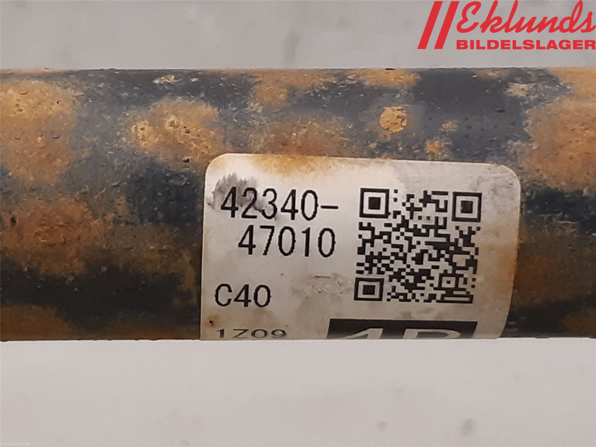 Toyota YARIS CROSS XP21 21- Drivaxel Bak Vä-Hö