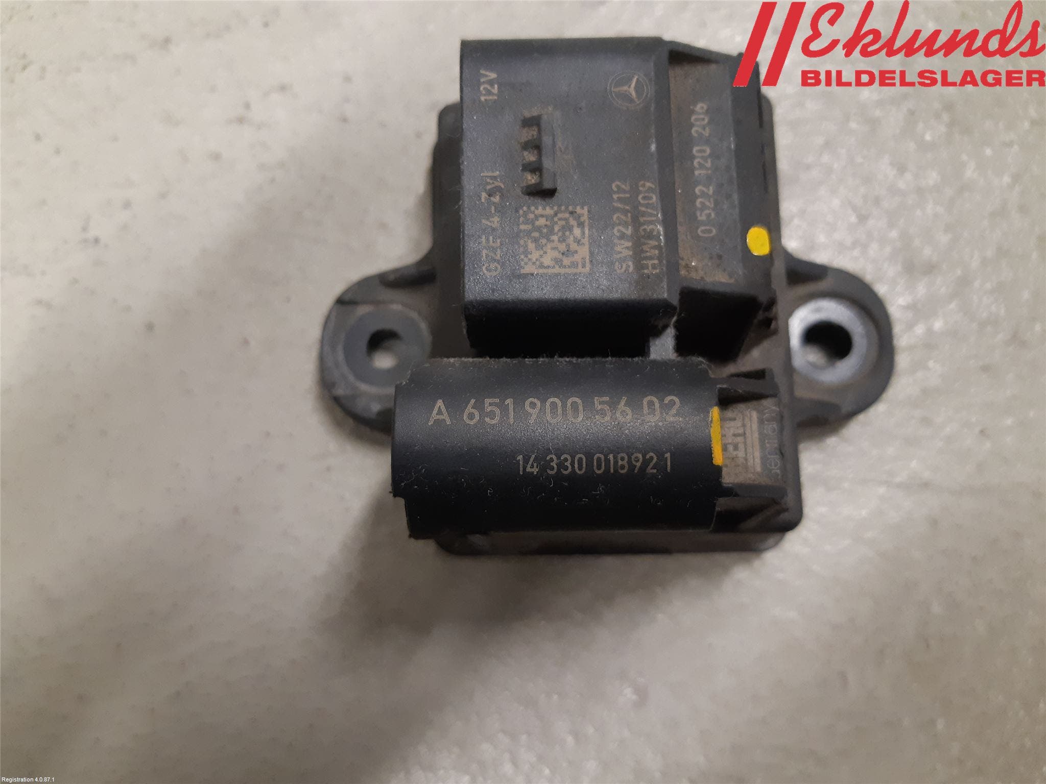 Mercedes-Benz MB C-KLASS (W205) 14-21 Relä Glödning Diesel