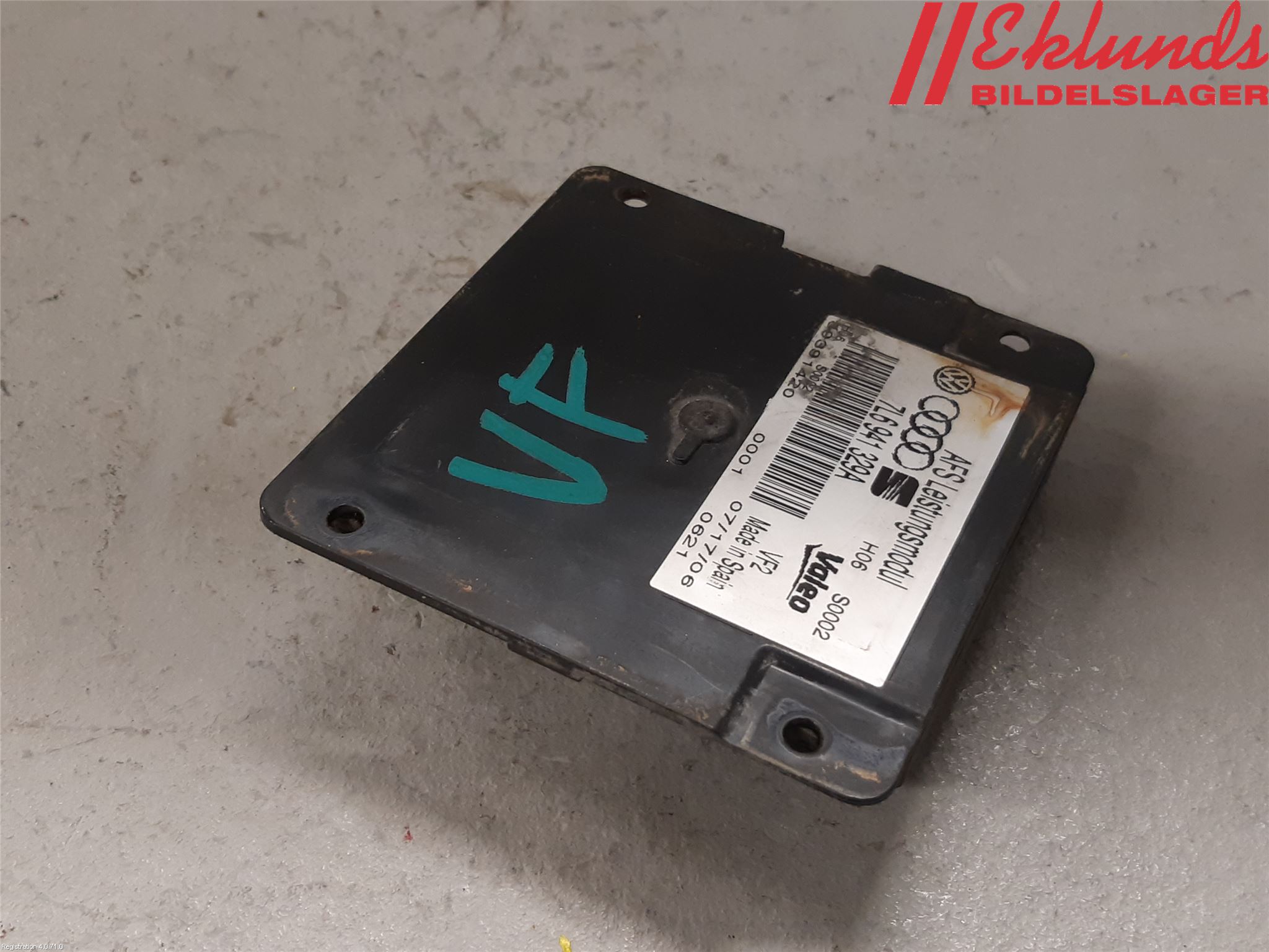 Audi Q7/SQ7 Styrenhet Strålkastare