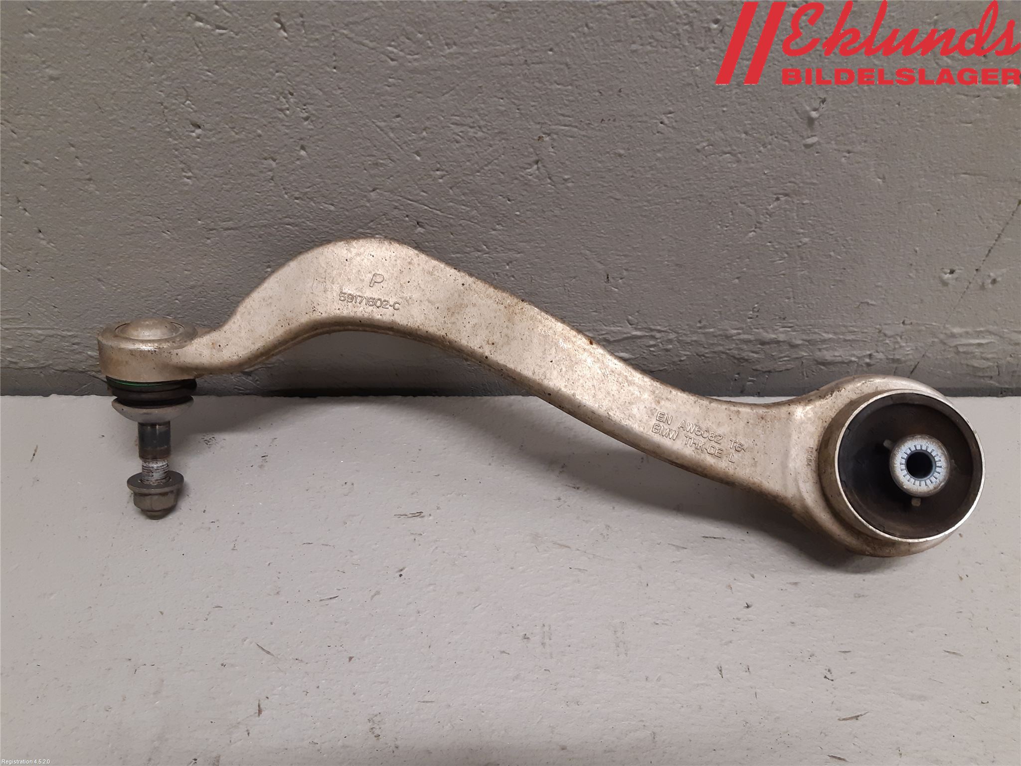 BMW 3 G20/G21/G80/G81 19- Bärarm Fram Undre Vä