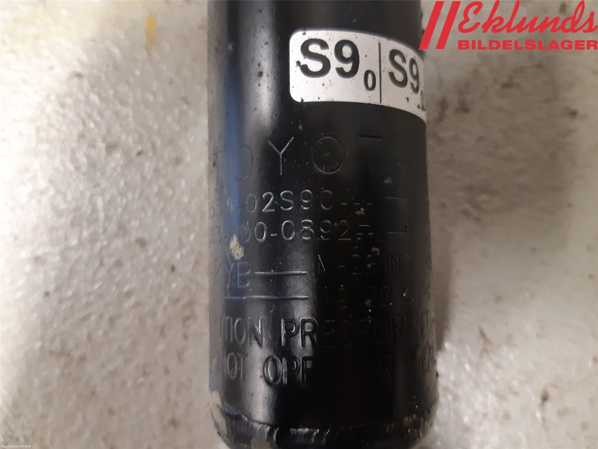 Toyota COROLLA 19- Stötdämpare Bak