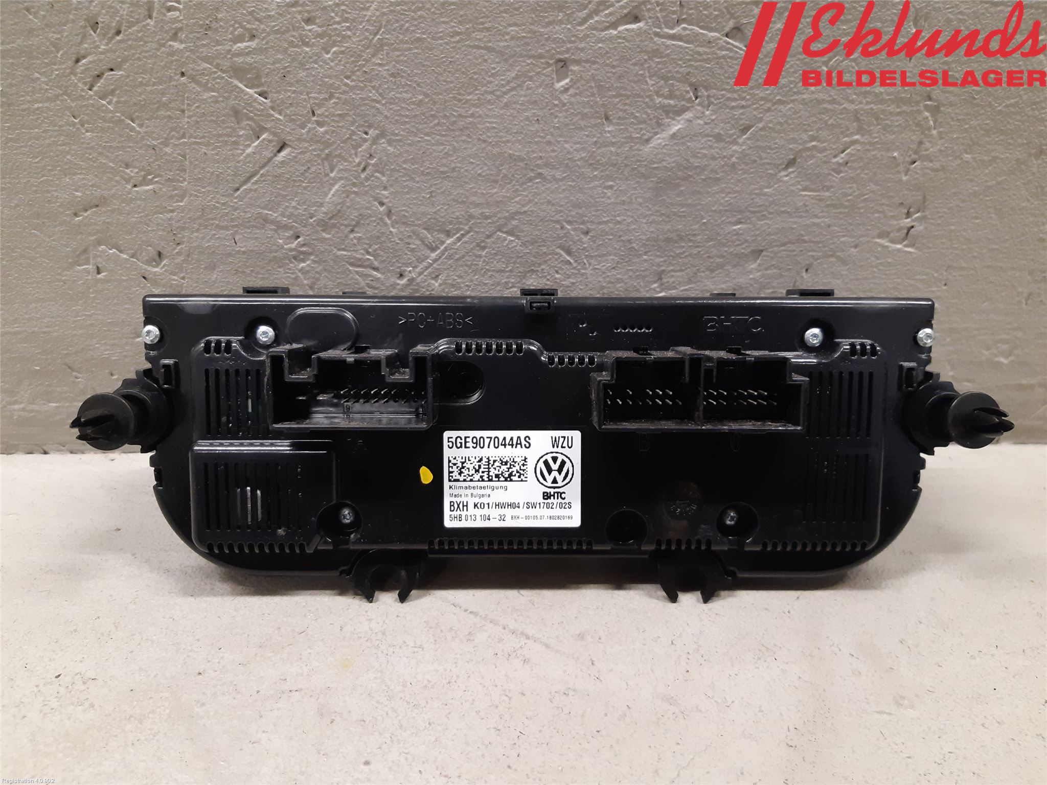Volkswagen VW PASSAT 15-19 Ac Styrenhet Ac Manöveren