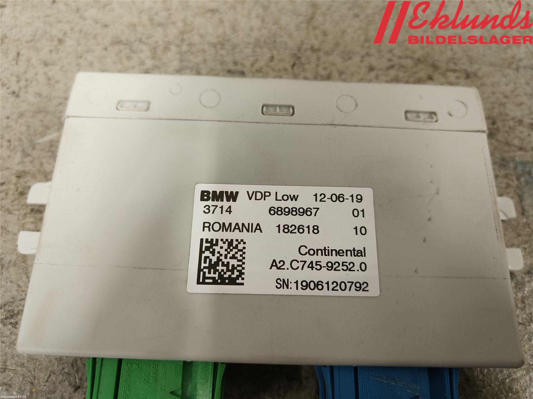 BMW 5 G30/G31/F90 17-23 Styrenhet Fjädring
