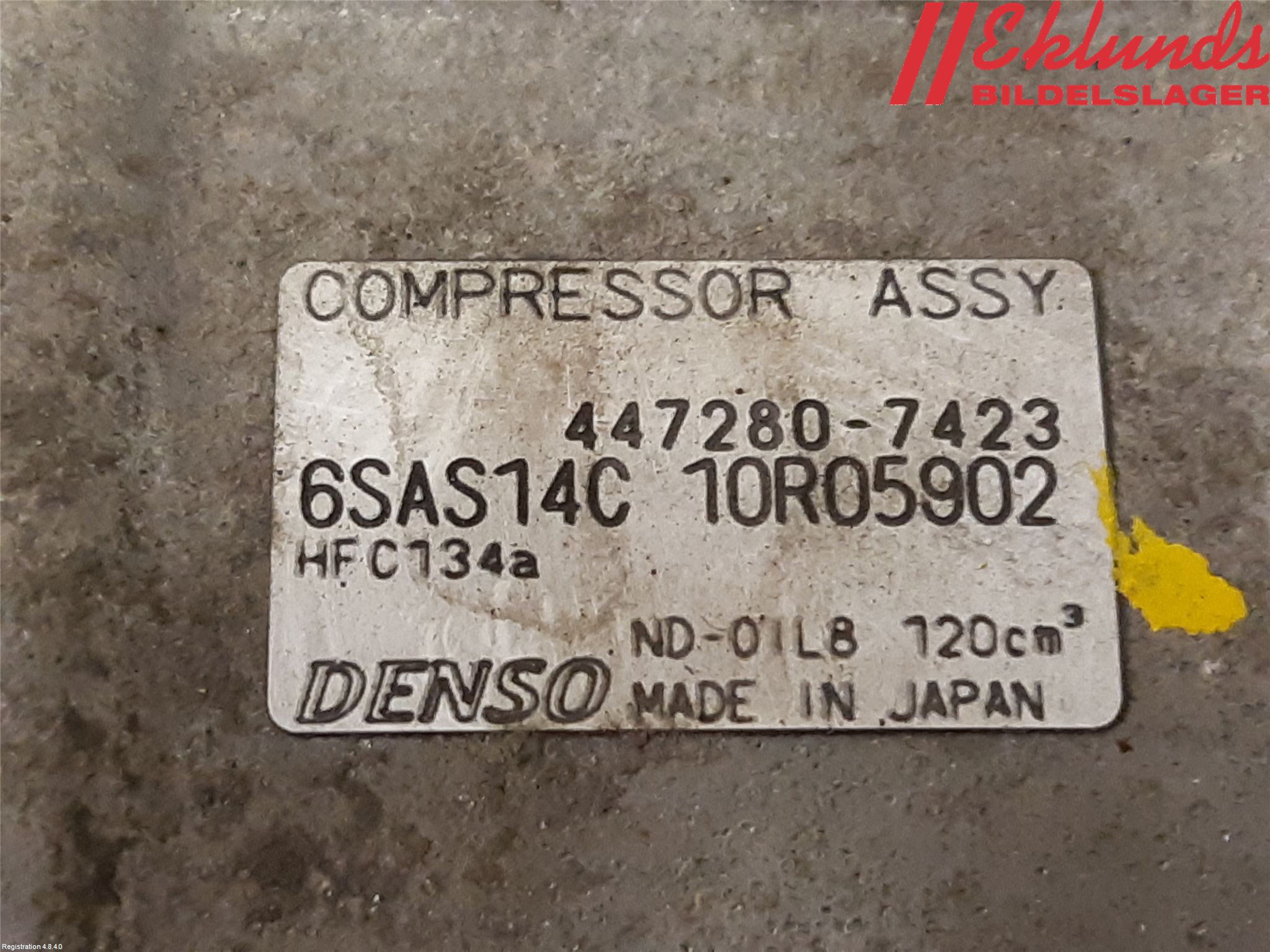 Mercedes-Benz MB B-KLASS (W246/W242) 12-19 Ac Kompressor