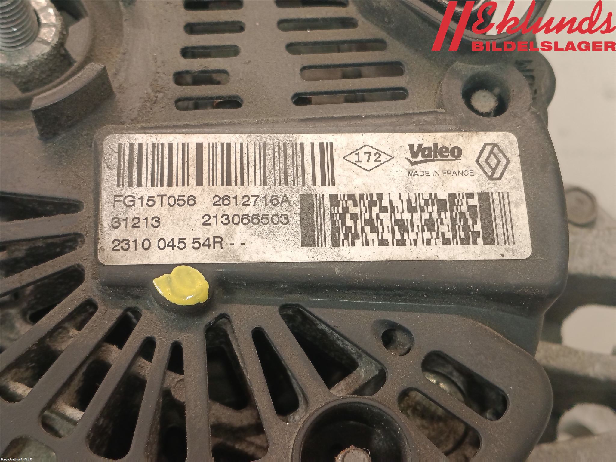 Renault KANGOO II 08-14 Generator