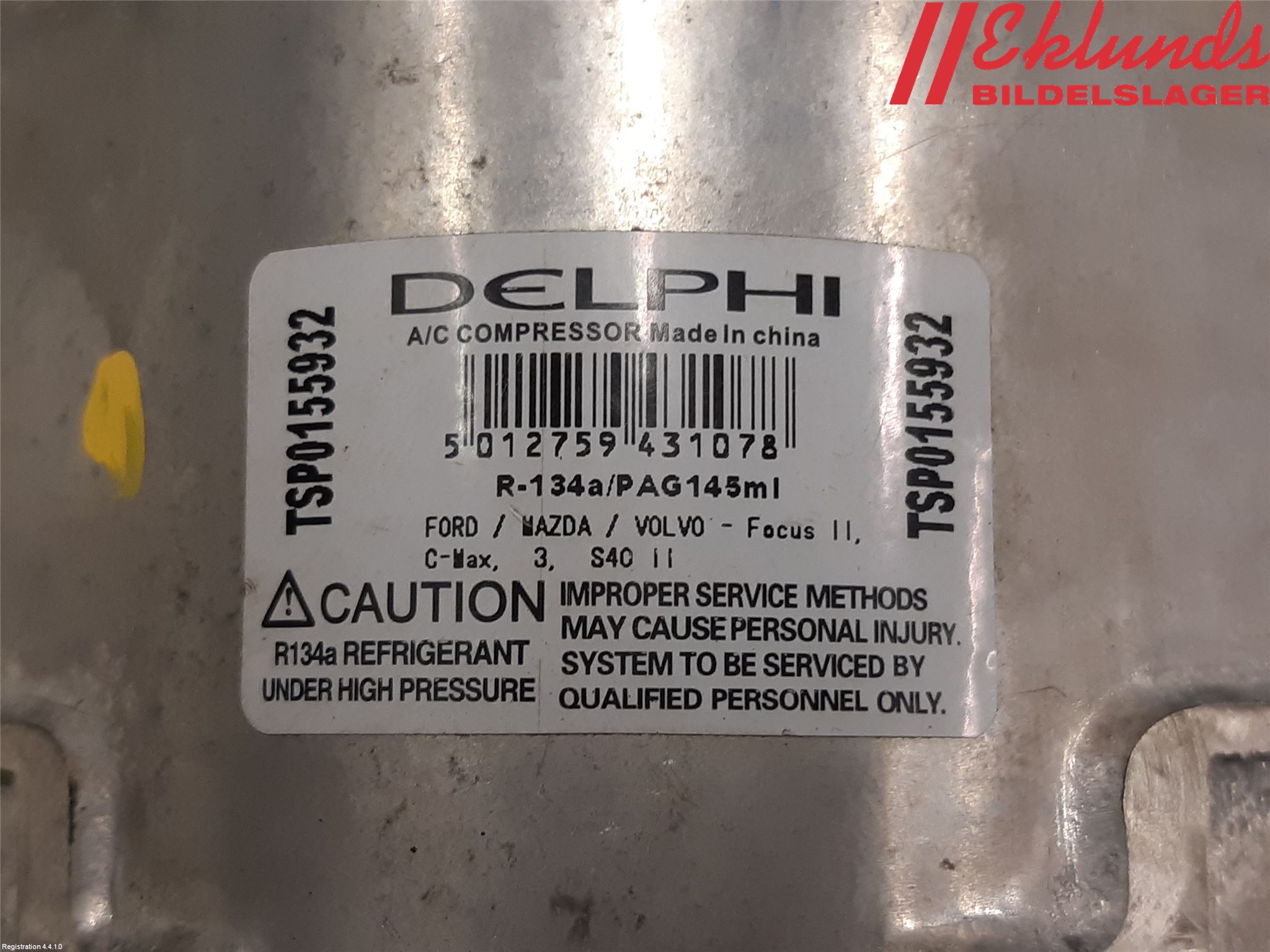 Ford FOCUS 08-11 Ac Kompressor