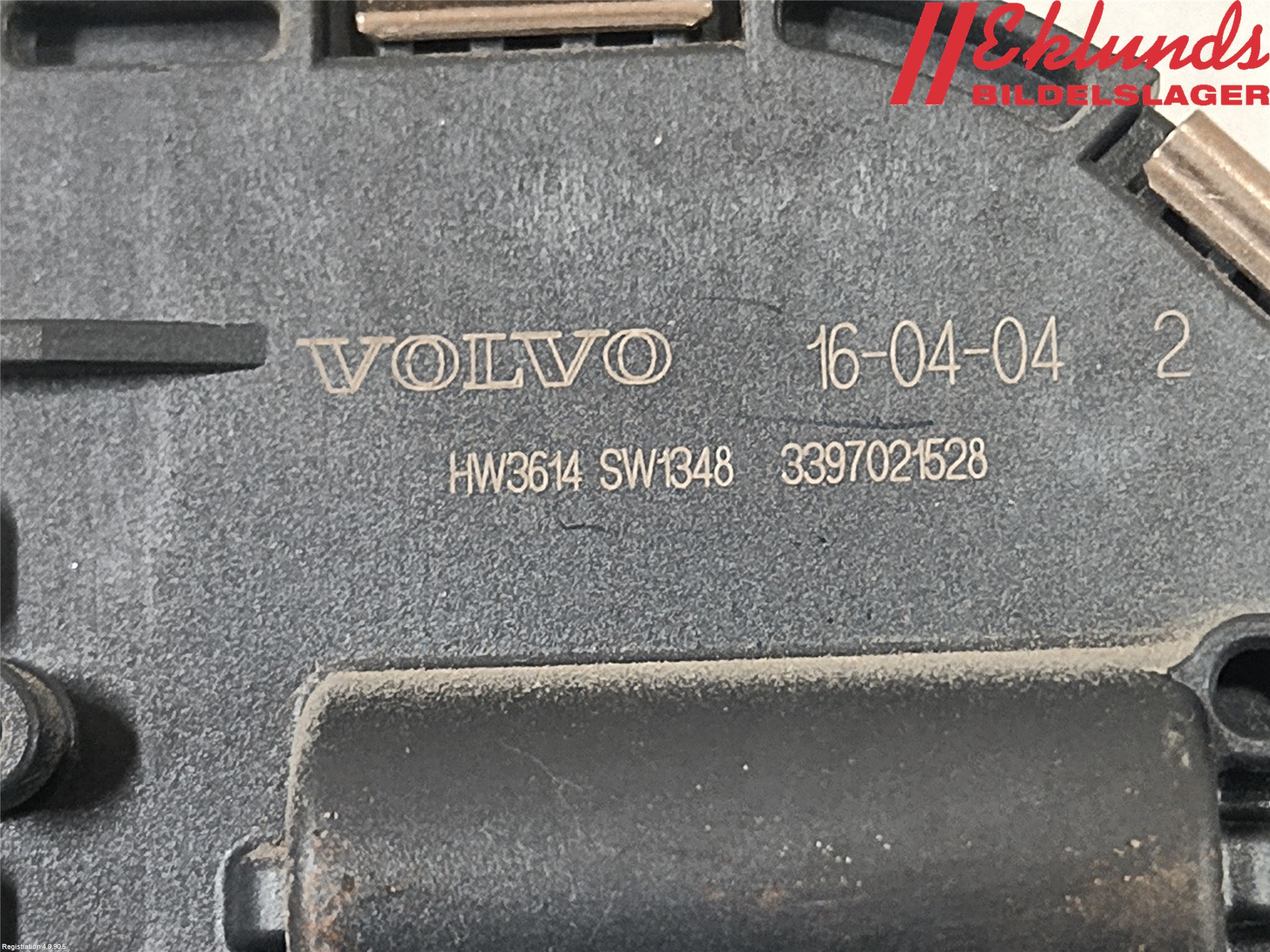 Volvo V70 14-16 Torkarmotor Vindruta