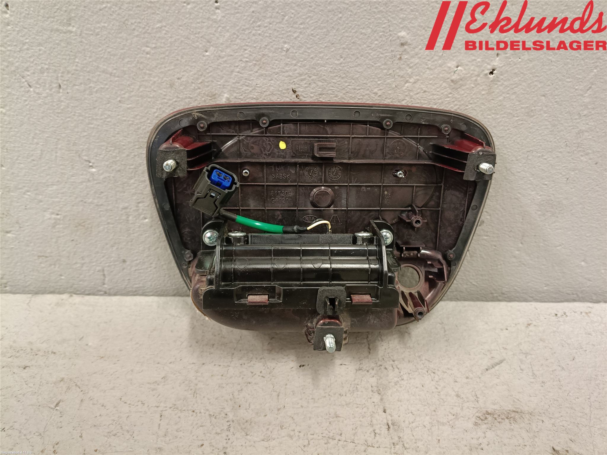 Kia PICANTO 17- Bakluckehandtag