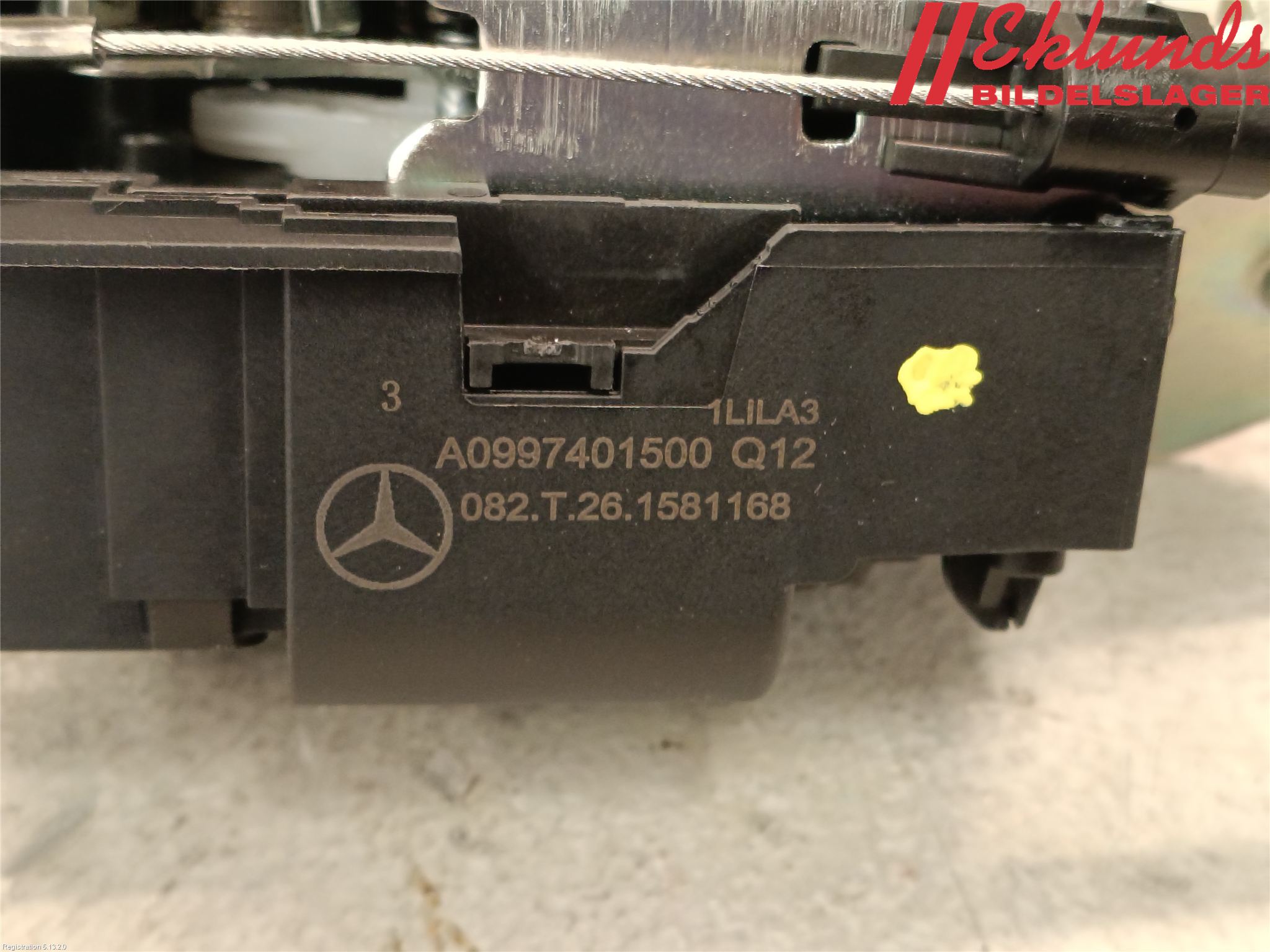 Mercedes-Benz MB CLA-KLASS (C118/X118) 19- Låskista Baklucka