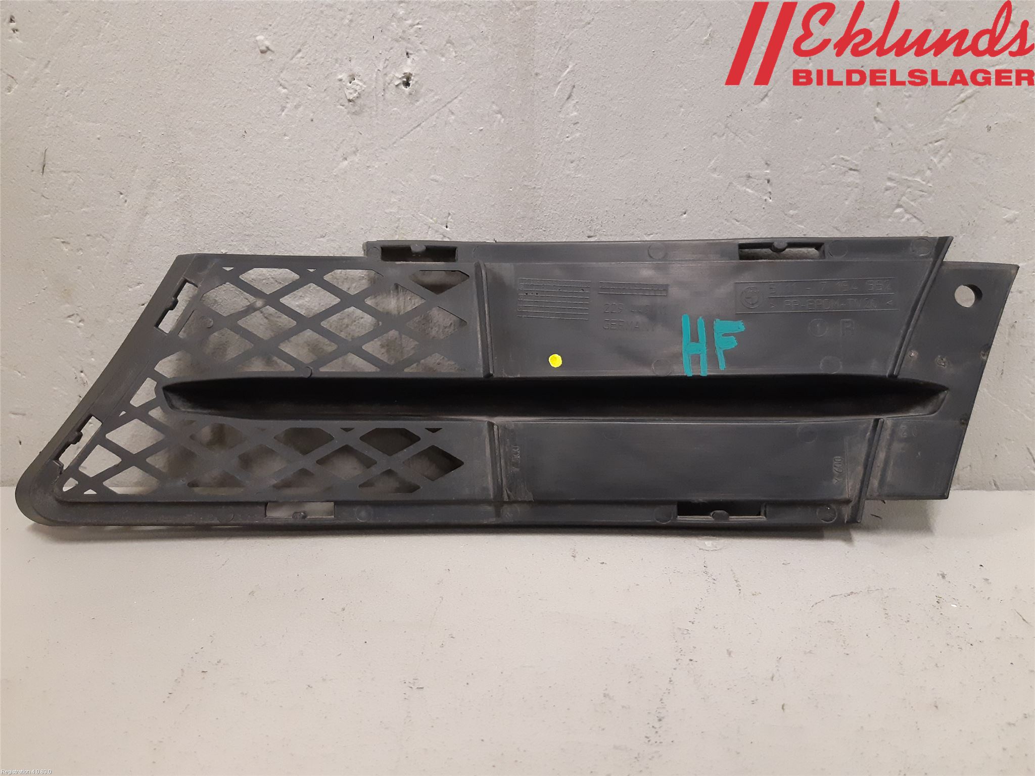 BMW 3 E90/91 SED/TOU 05-12 Stöt Utfyllnad-List-Grill