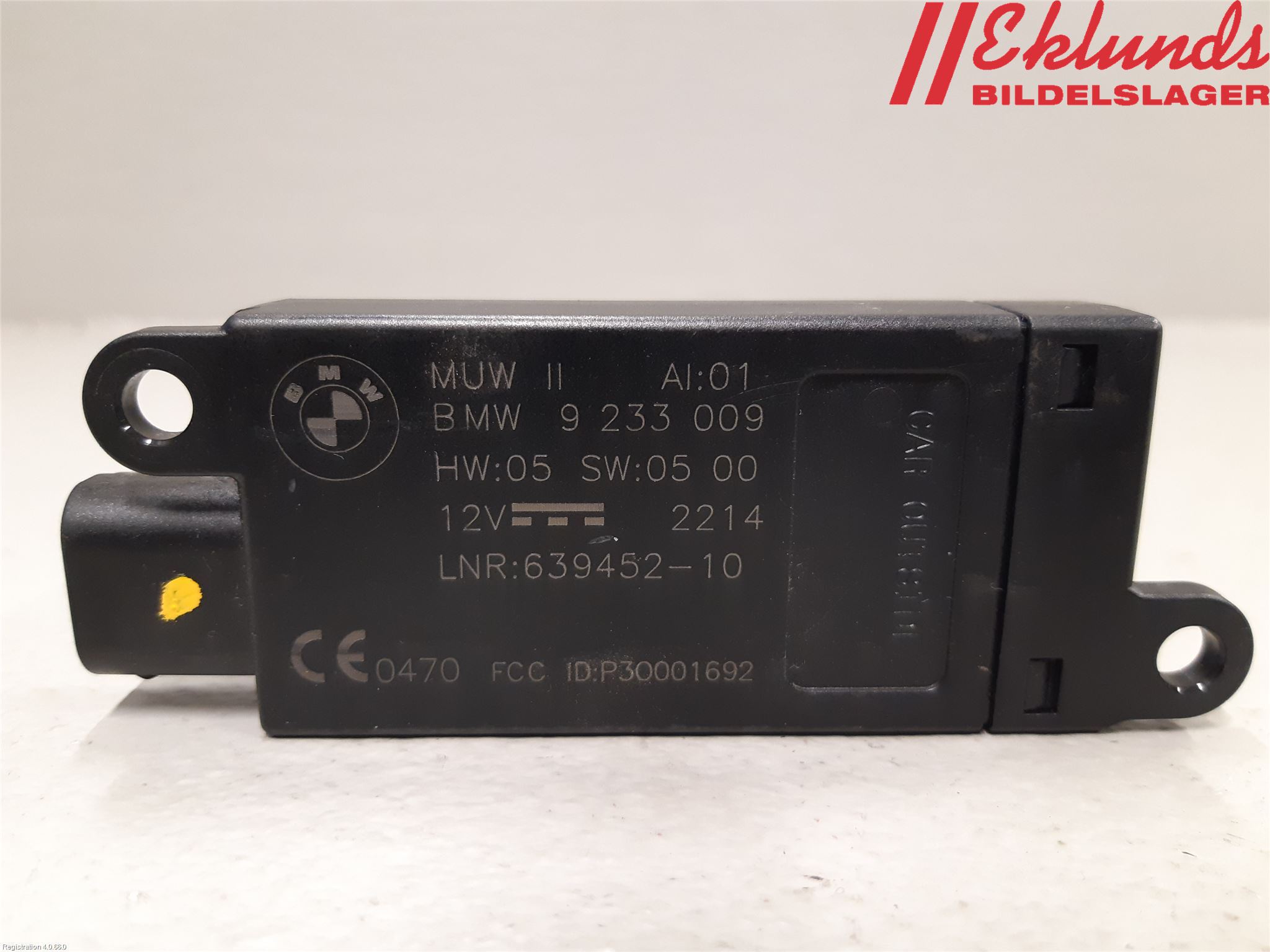 BMW 4 F32/F33/F82/F83 13-20 Styrenhet Billarm