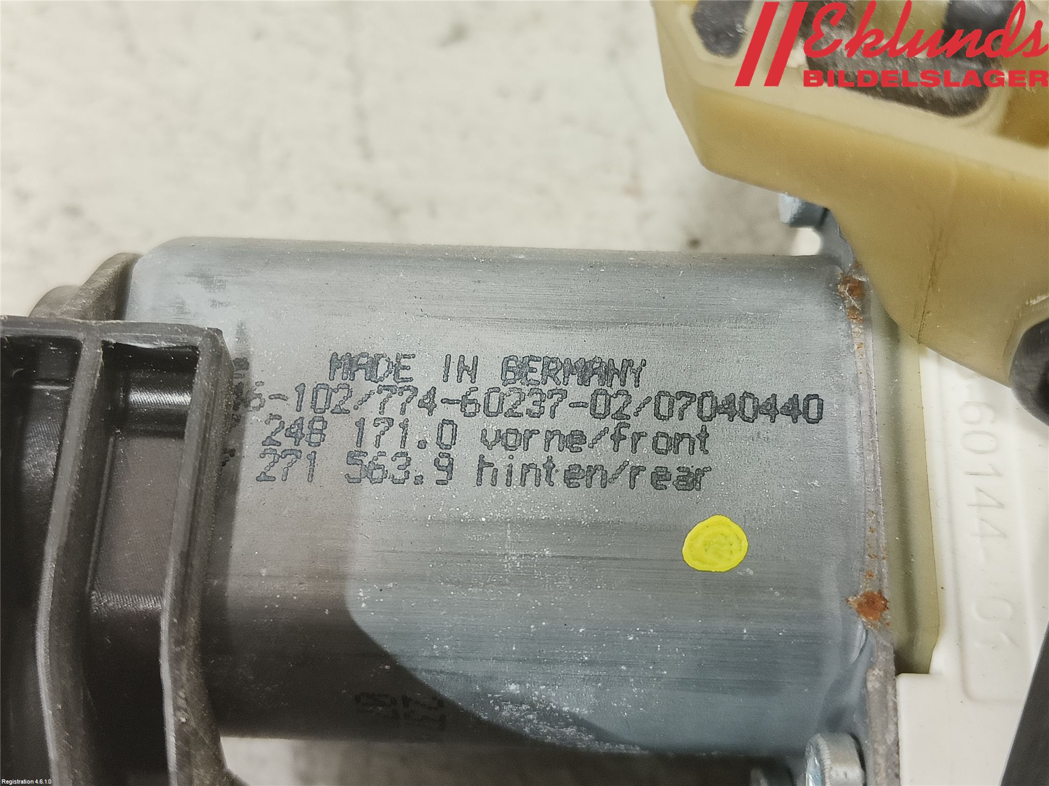 BMW 5 F10/F11/F18 09-17 Fönsterhiss El Kompl