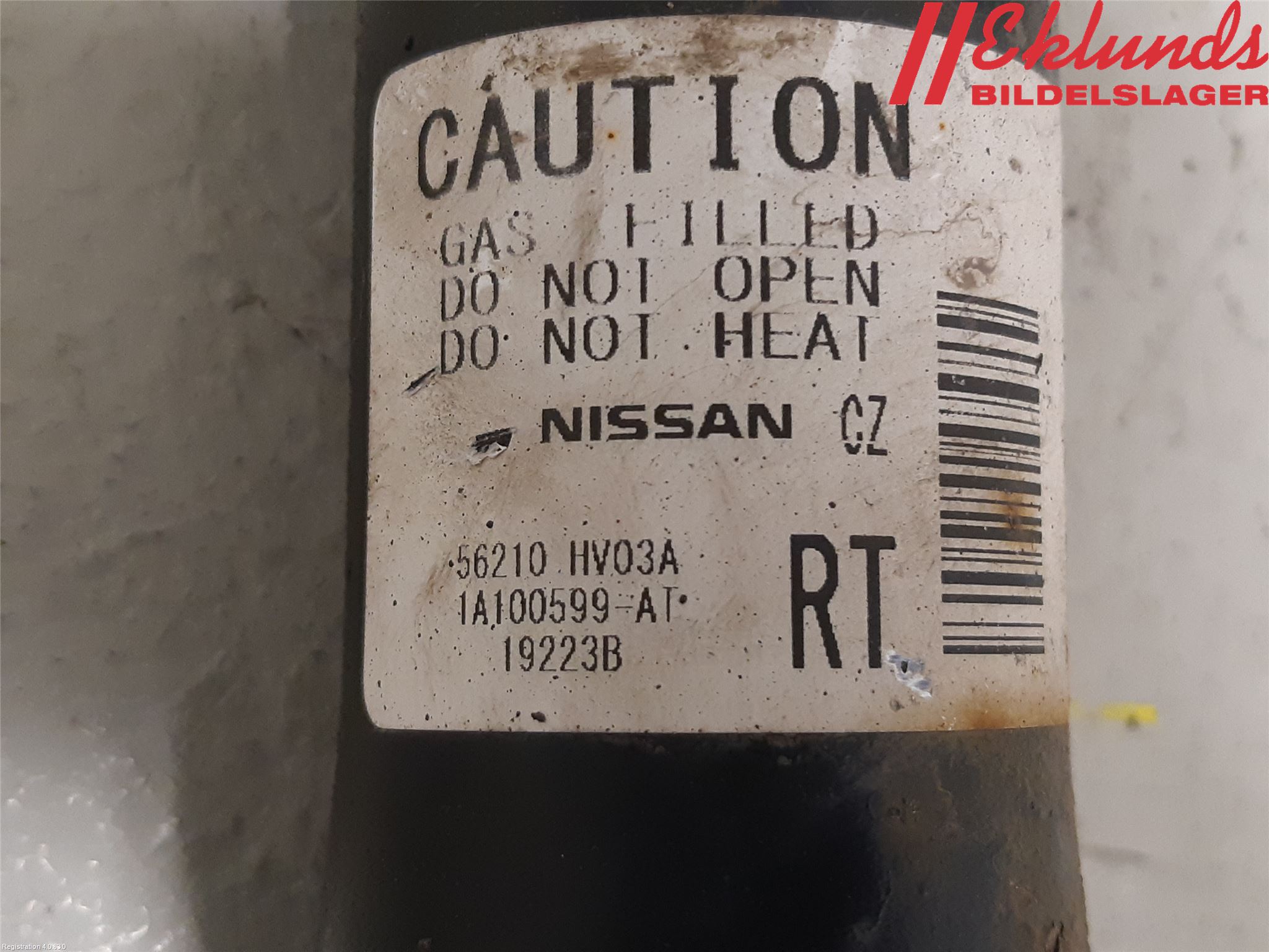 Nissan QASHQAI 17-21 Stötdämpare Bak