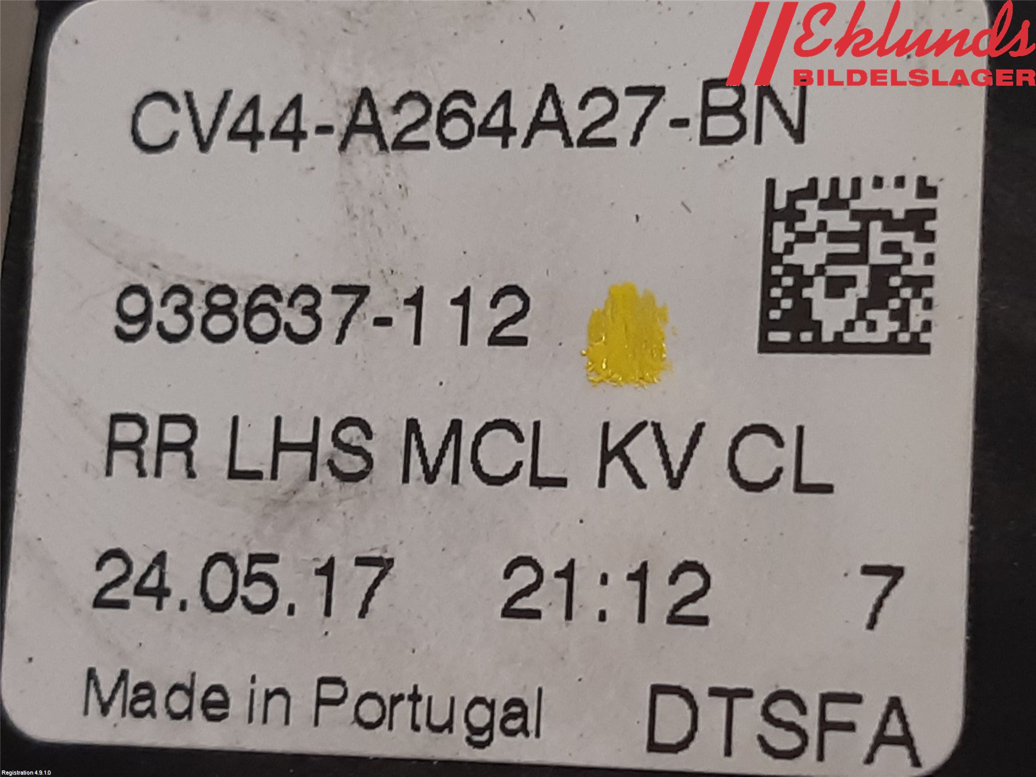 Ford KUGA 17-19 Styrlist Ruta