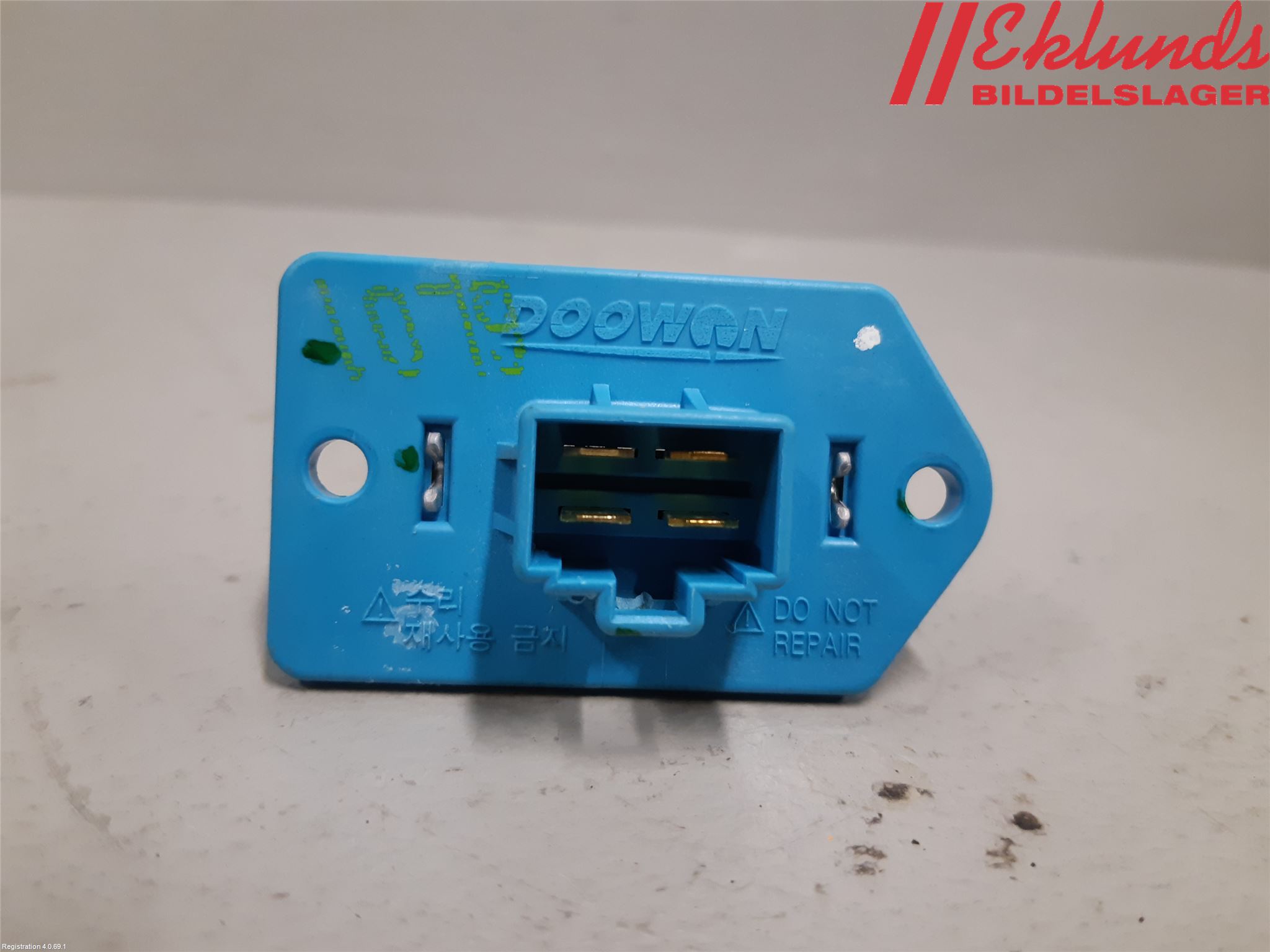 Kia RIO 17- Värmefläktsmotstånd