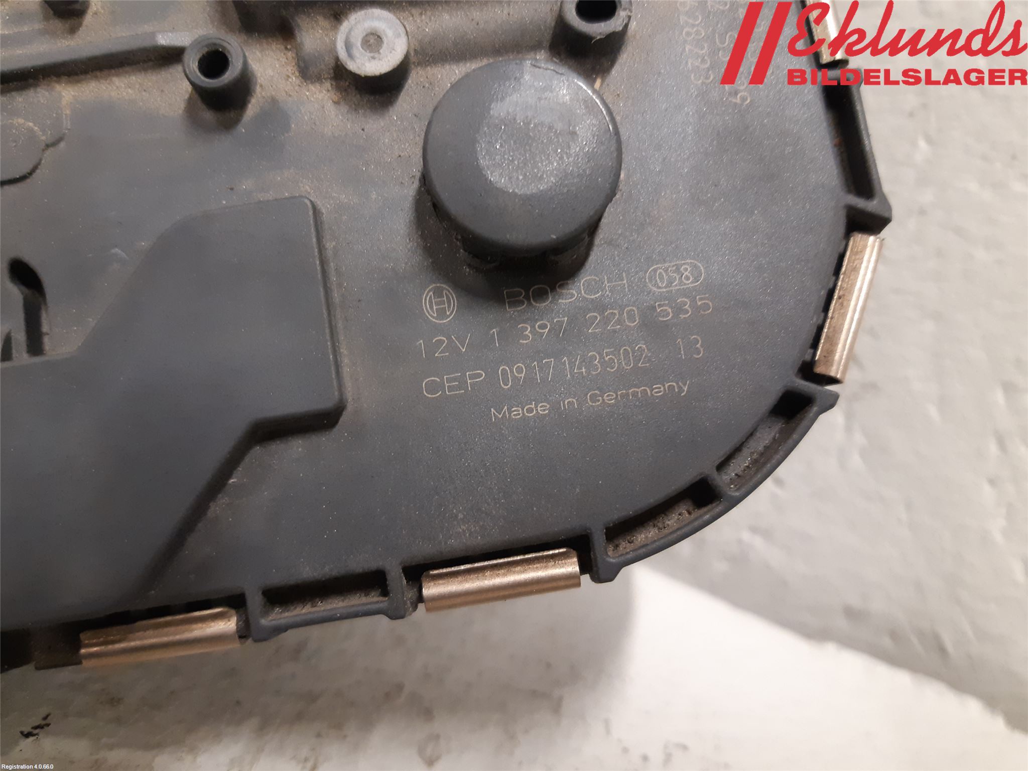 Seat LEON 06-12 Torkarmotor Vindruta