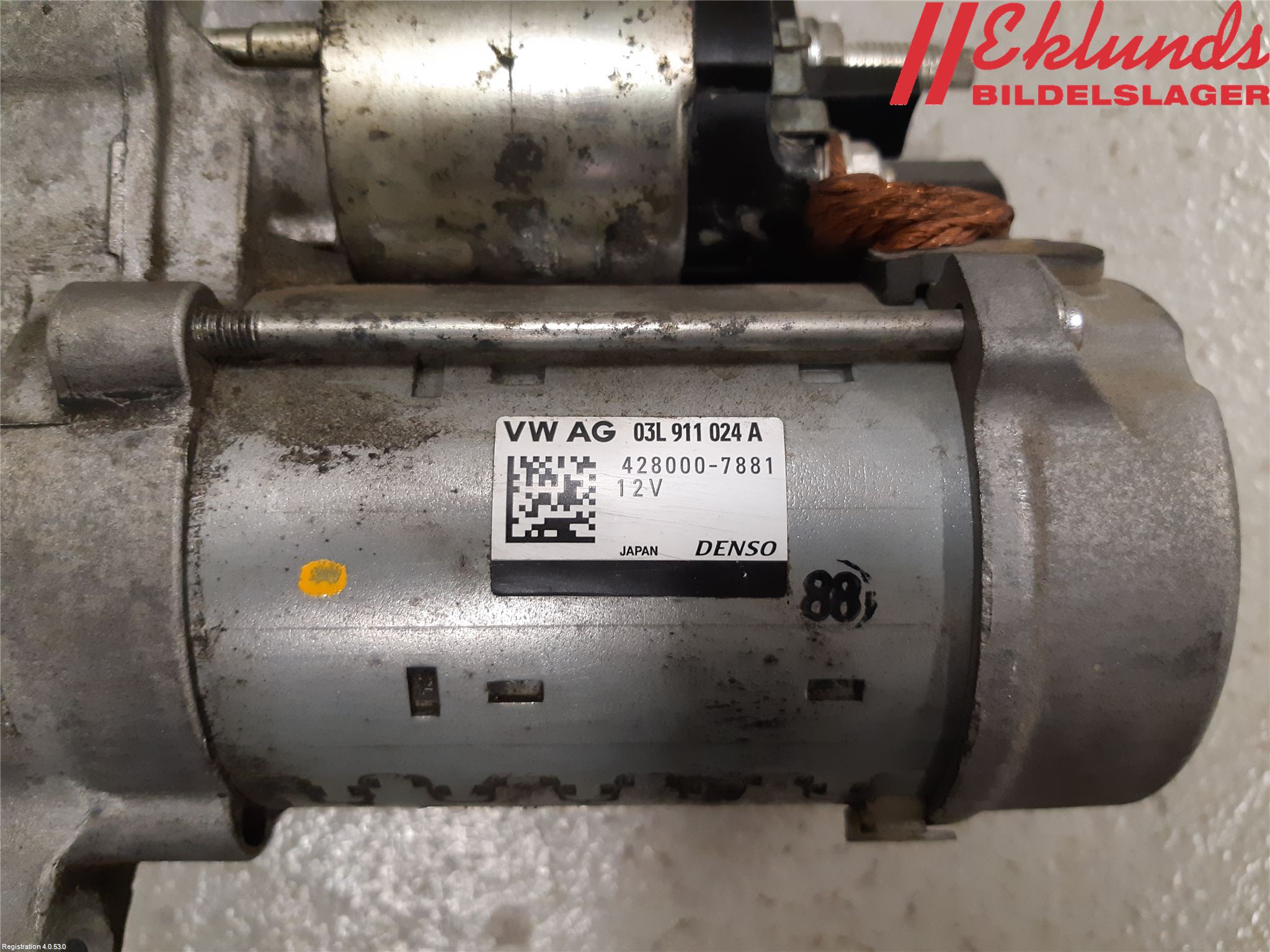 Audi A4/S4 08-11 Startmotor Diesel