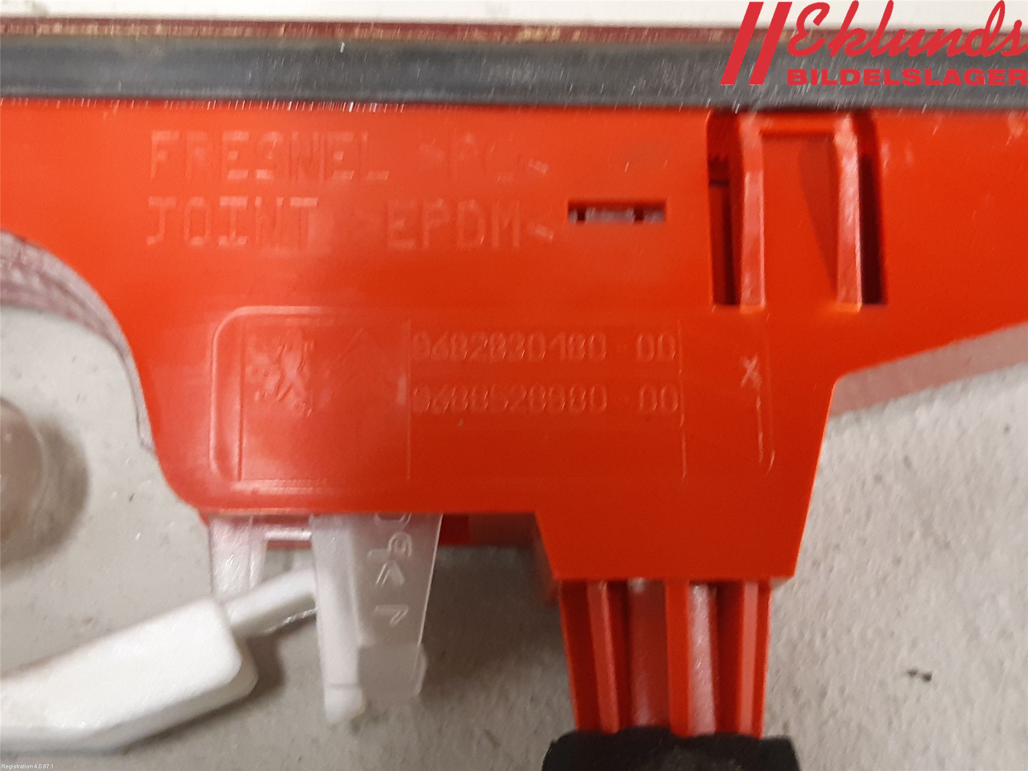 Citroen BERLINGO 08-18 Bromsljus Bakruta