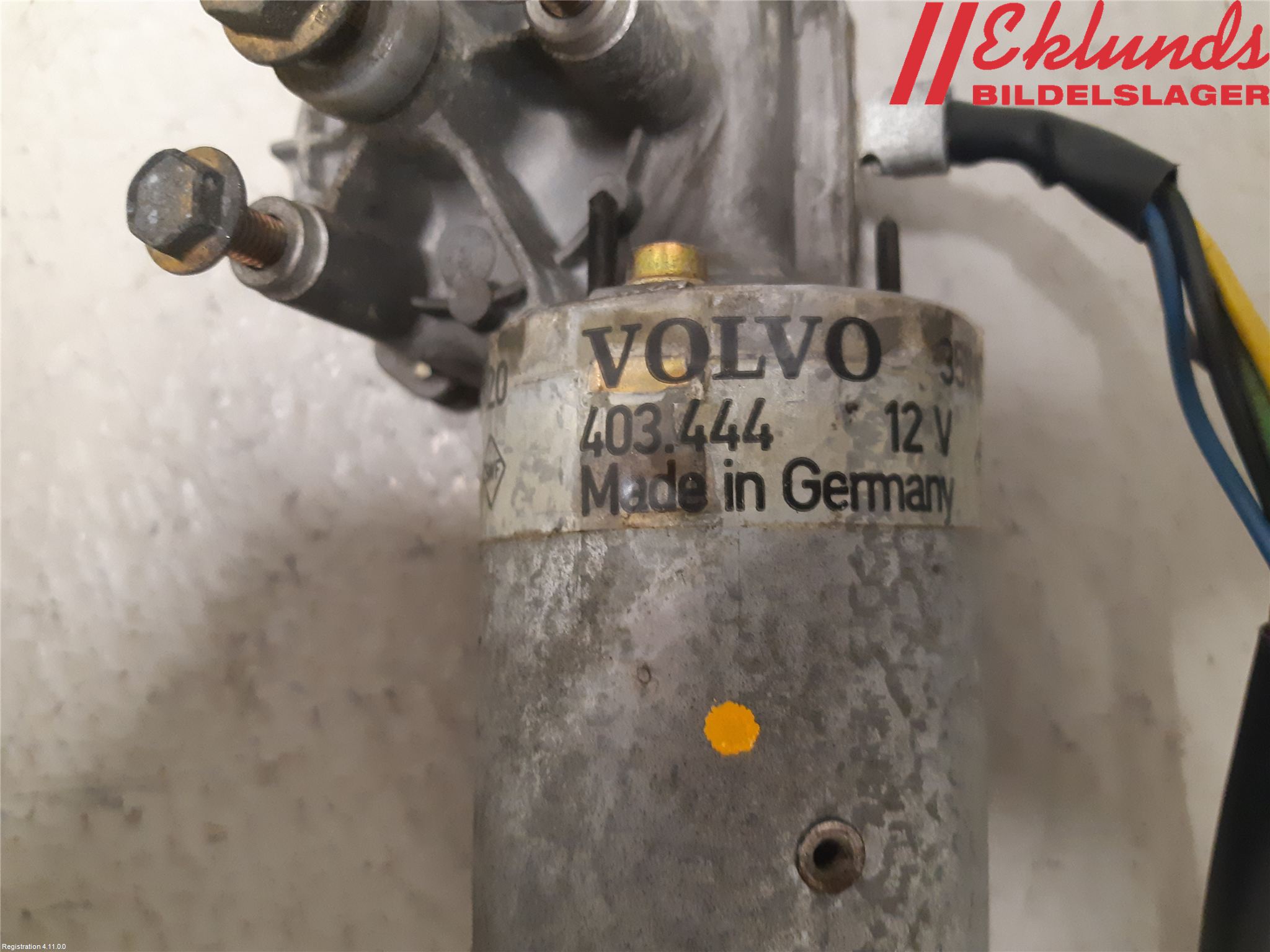 Volvo 940 91-98 Torkarmotor Vindruta
