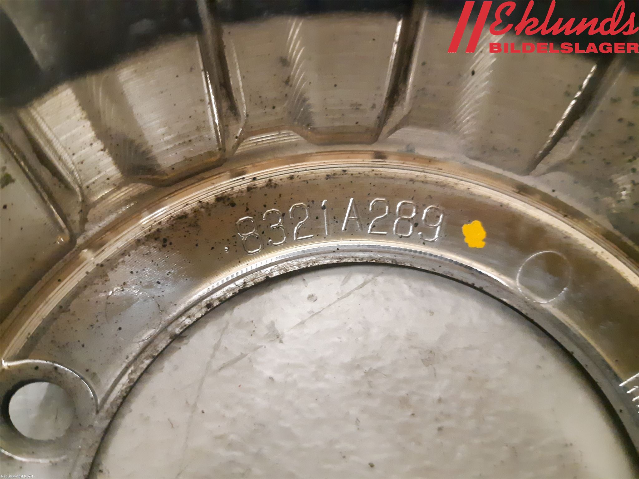 Mitsubishi OUTLANDER 07-12 Dimljussarg Fram