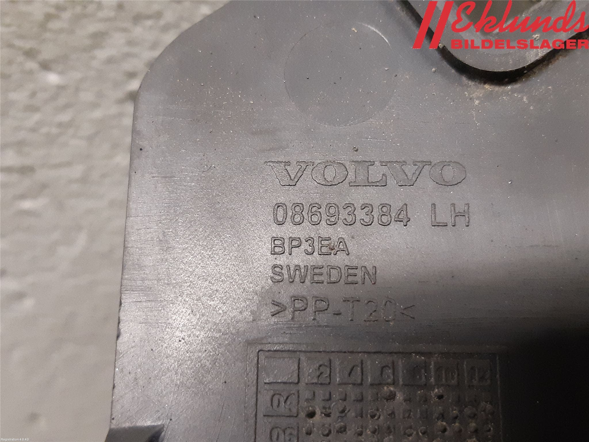 Volvo V70 05-08 Stötfångarfäste Bak Vä