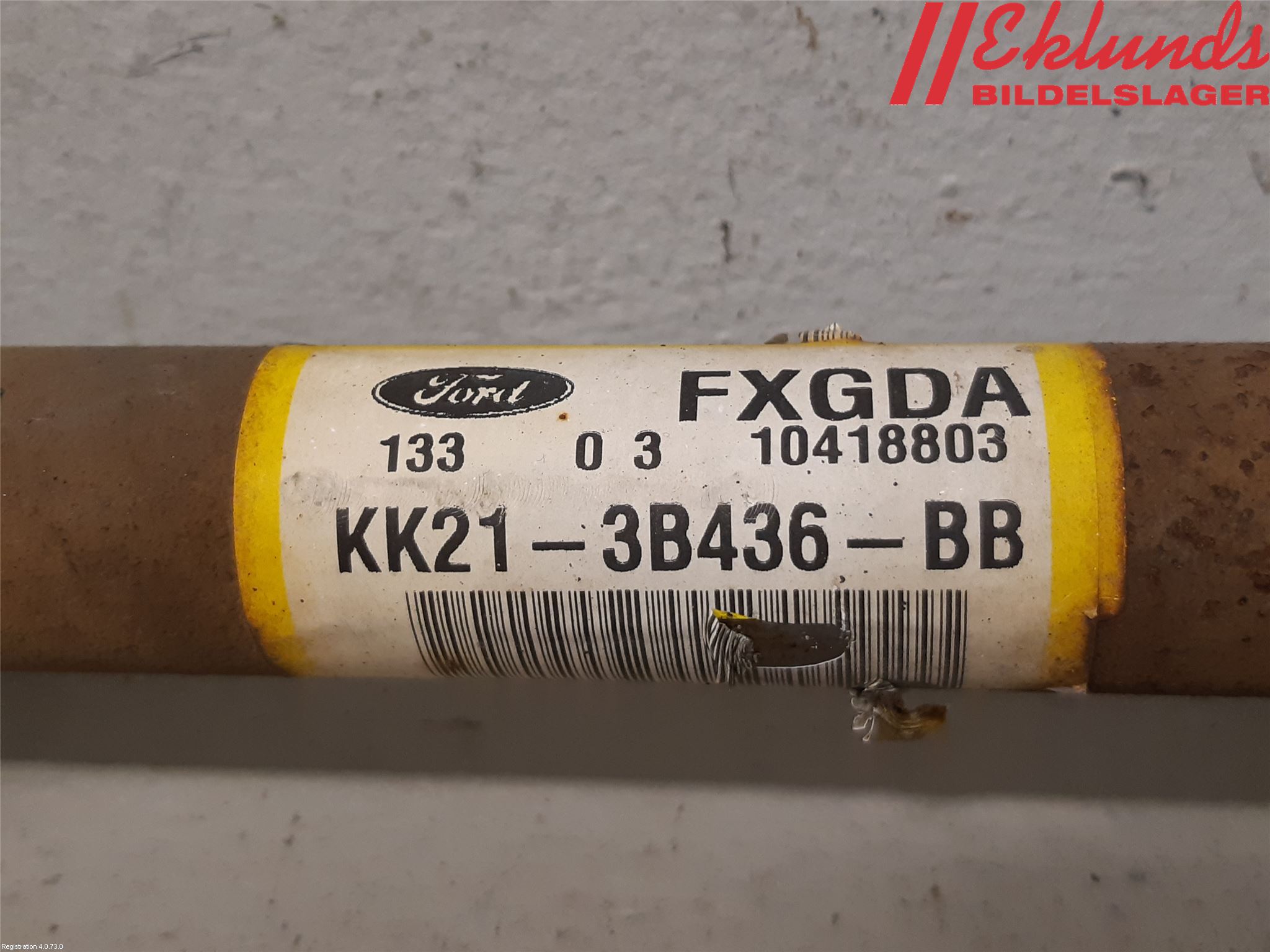 Ford TRANSIT SKÅP/BUSS 14-22 Drivaxel Fram Höger
