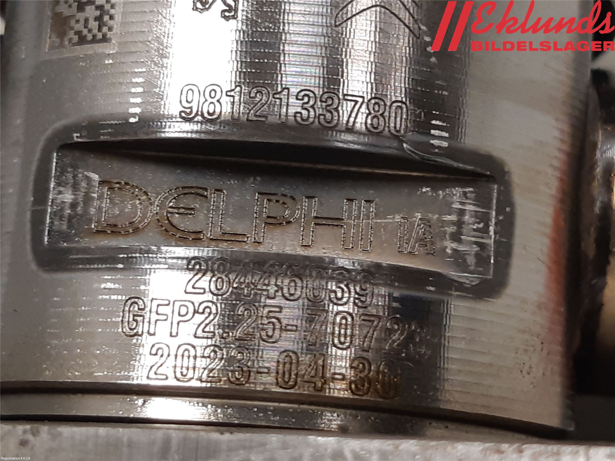 Peugeot 2008/E-2008 20- Bränslepump Mek