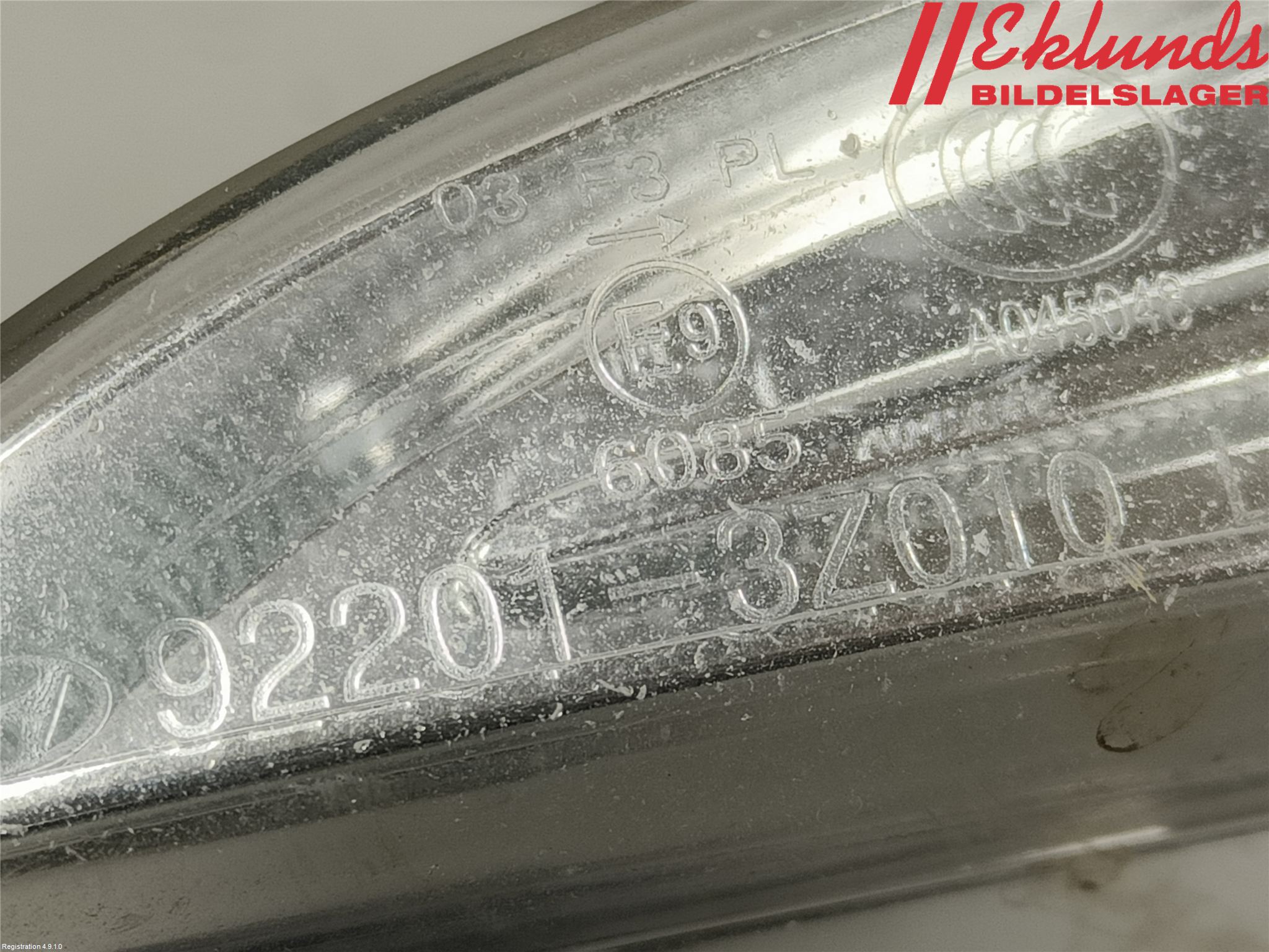 Hyundai i40 08-15 Dimljus-Varselljus Fram