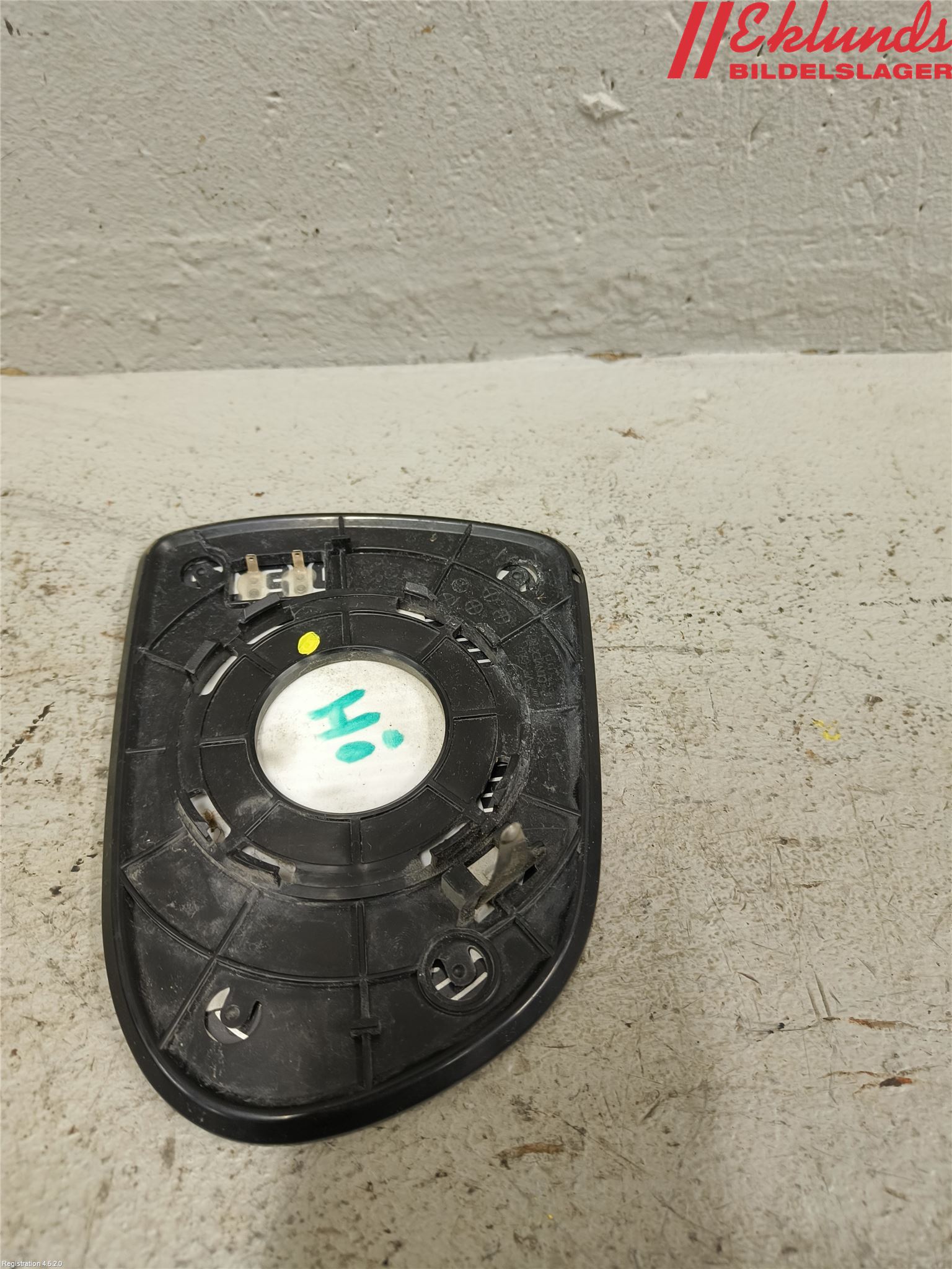 Hyundai i40 08-15 Spegelglas Hö