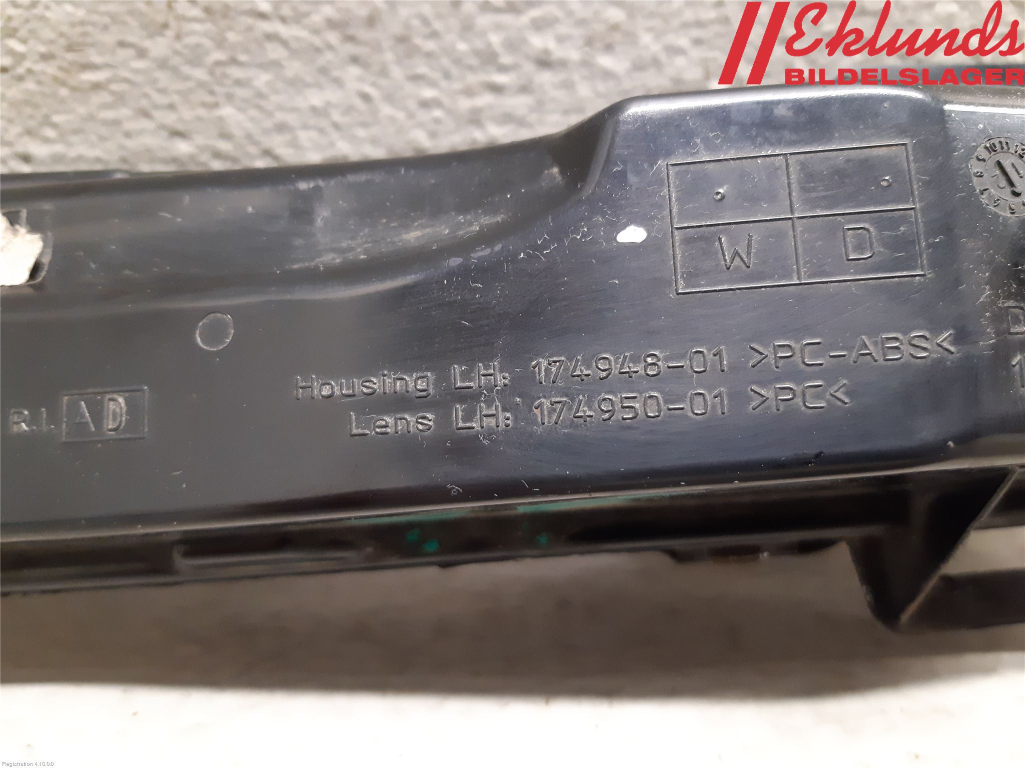 Ford S-MAX 06-15 Positionsljus Fram Vä