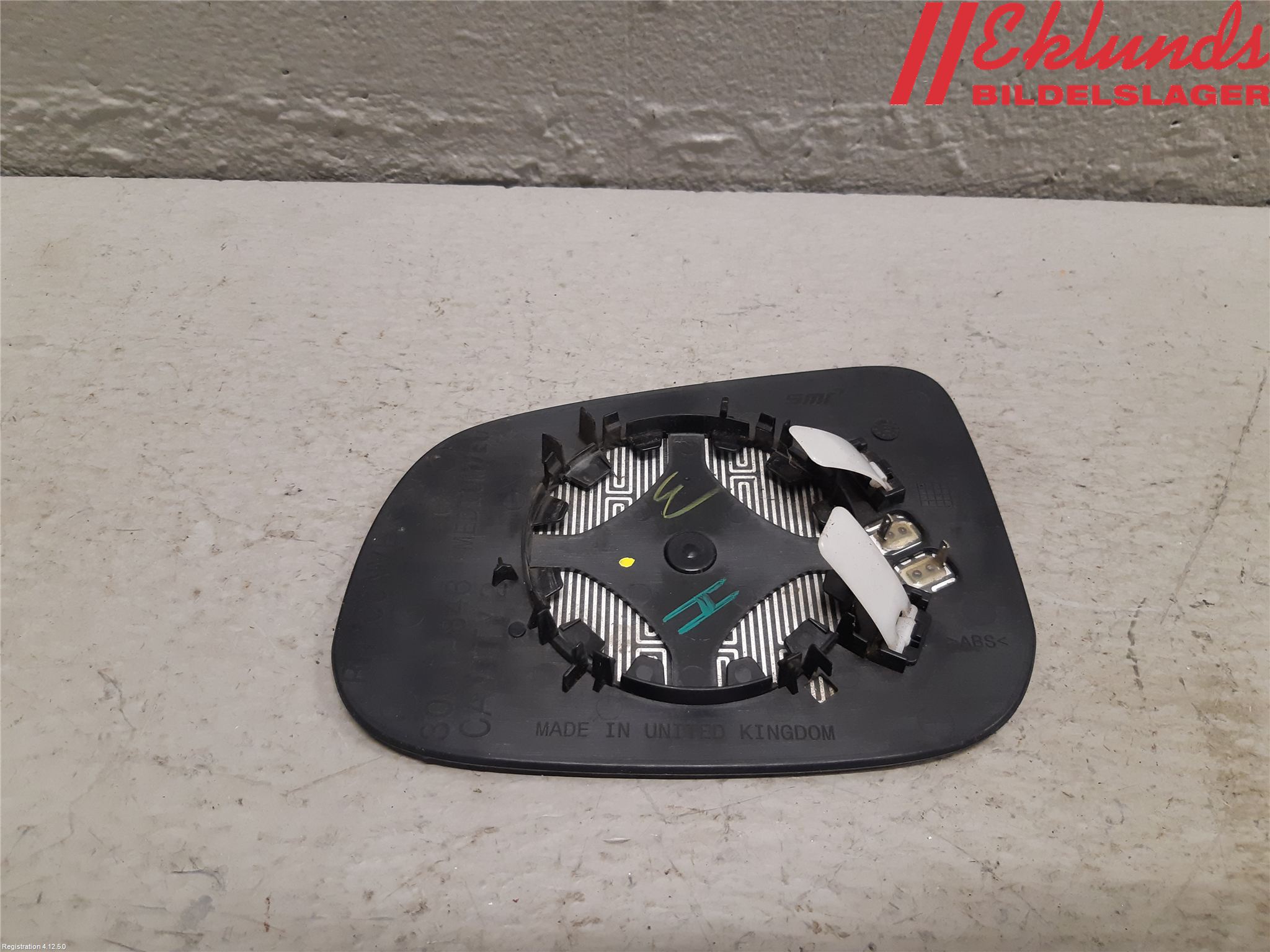 Volvo V70 08-13 Spegelglas Hö