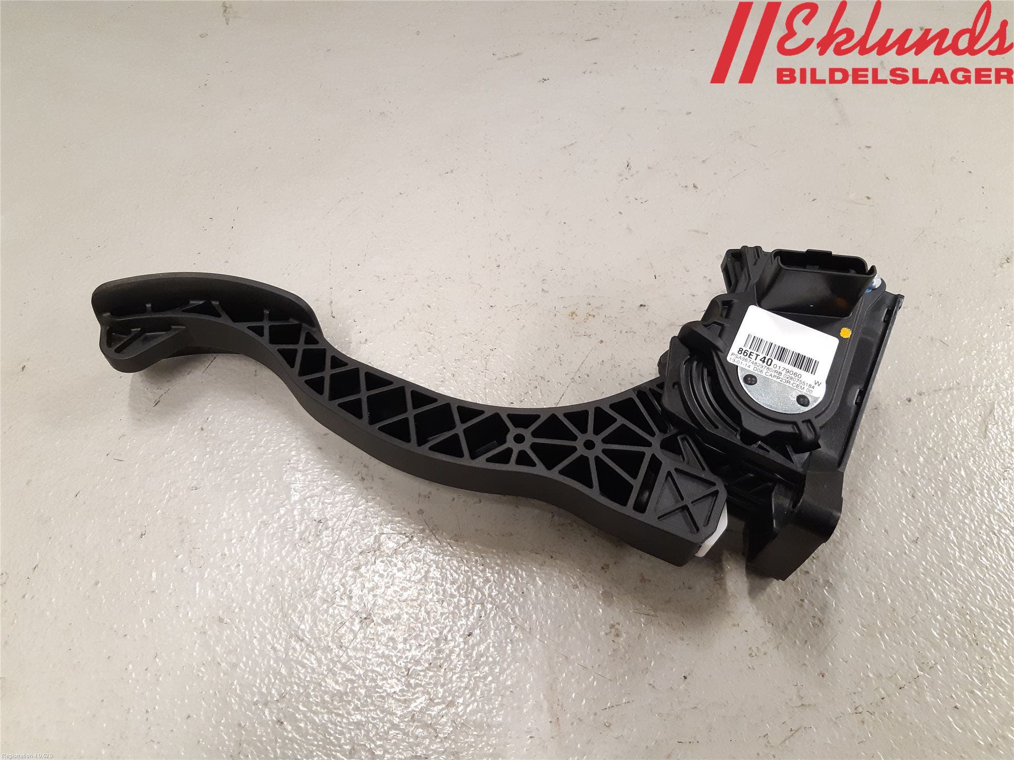 Citroen C4 GRAND PICASSO 14-18 Gaspedal