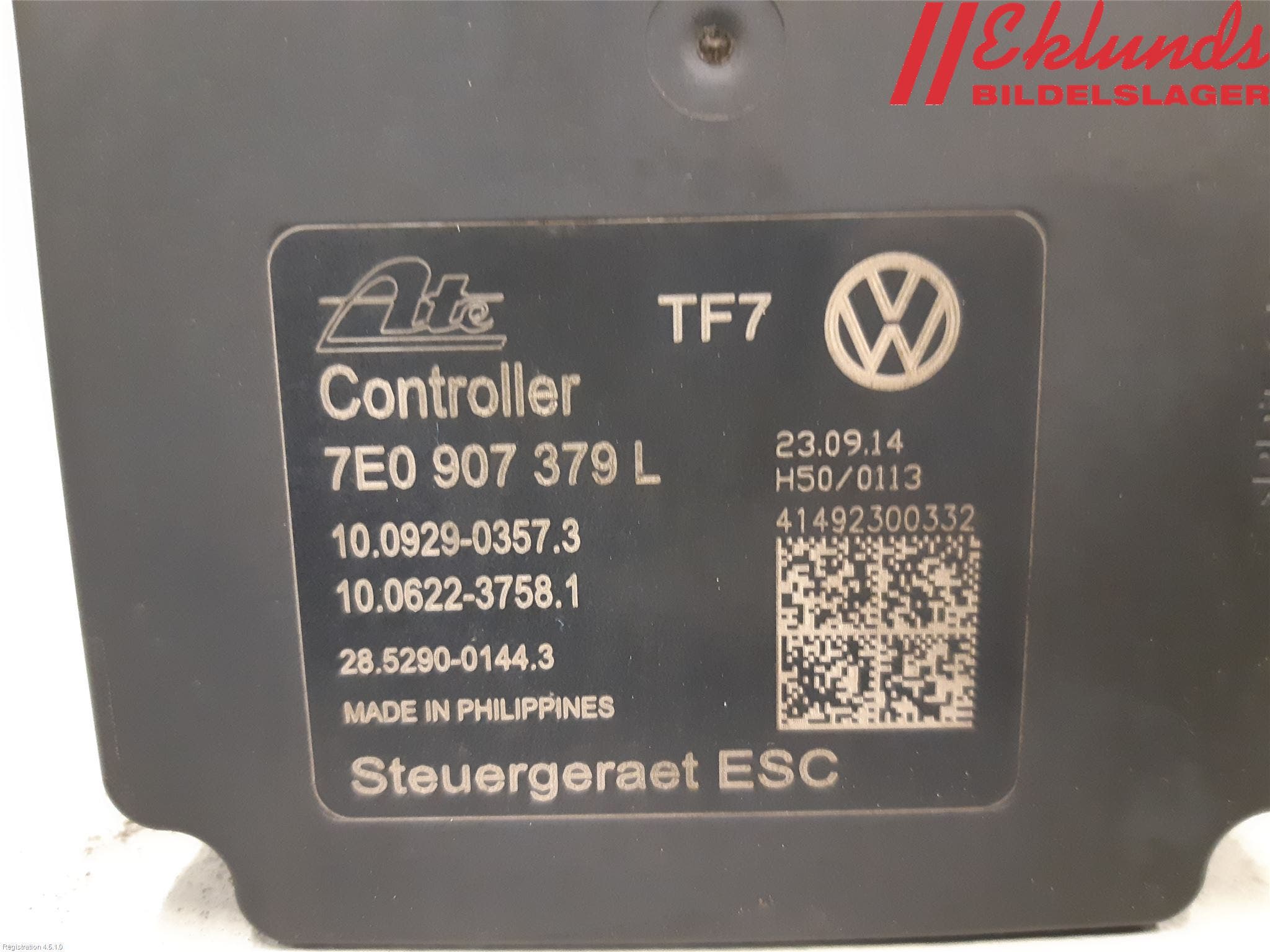 Volkswagen VW TRANSP/CARAVELLE (T5) 04-15 Abs Hydraulaggregat