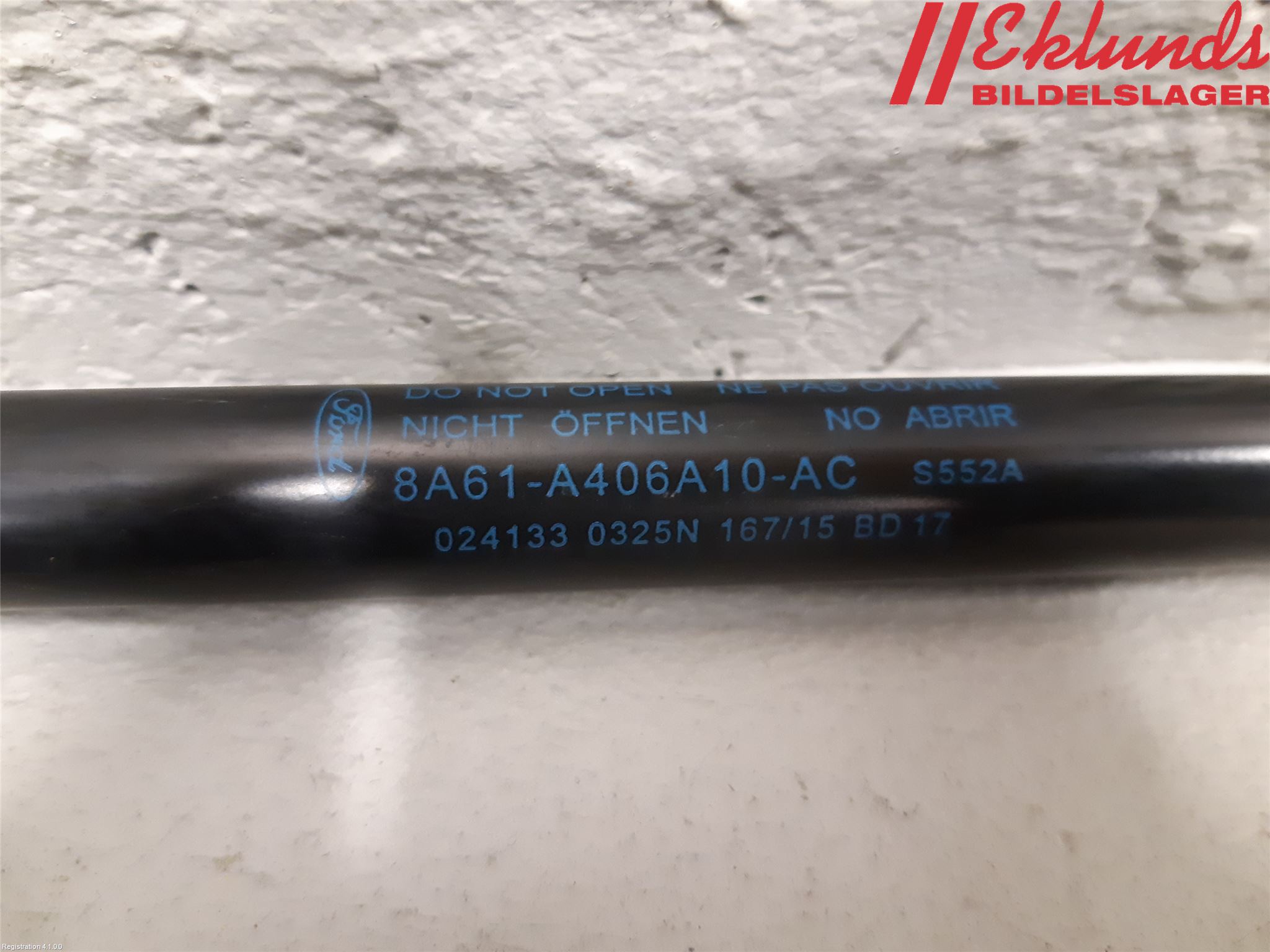 Ford FIESTA 13-17 Gasfjäder Baklucka