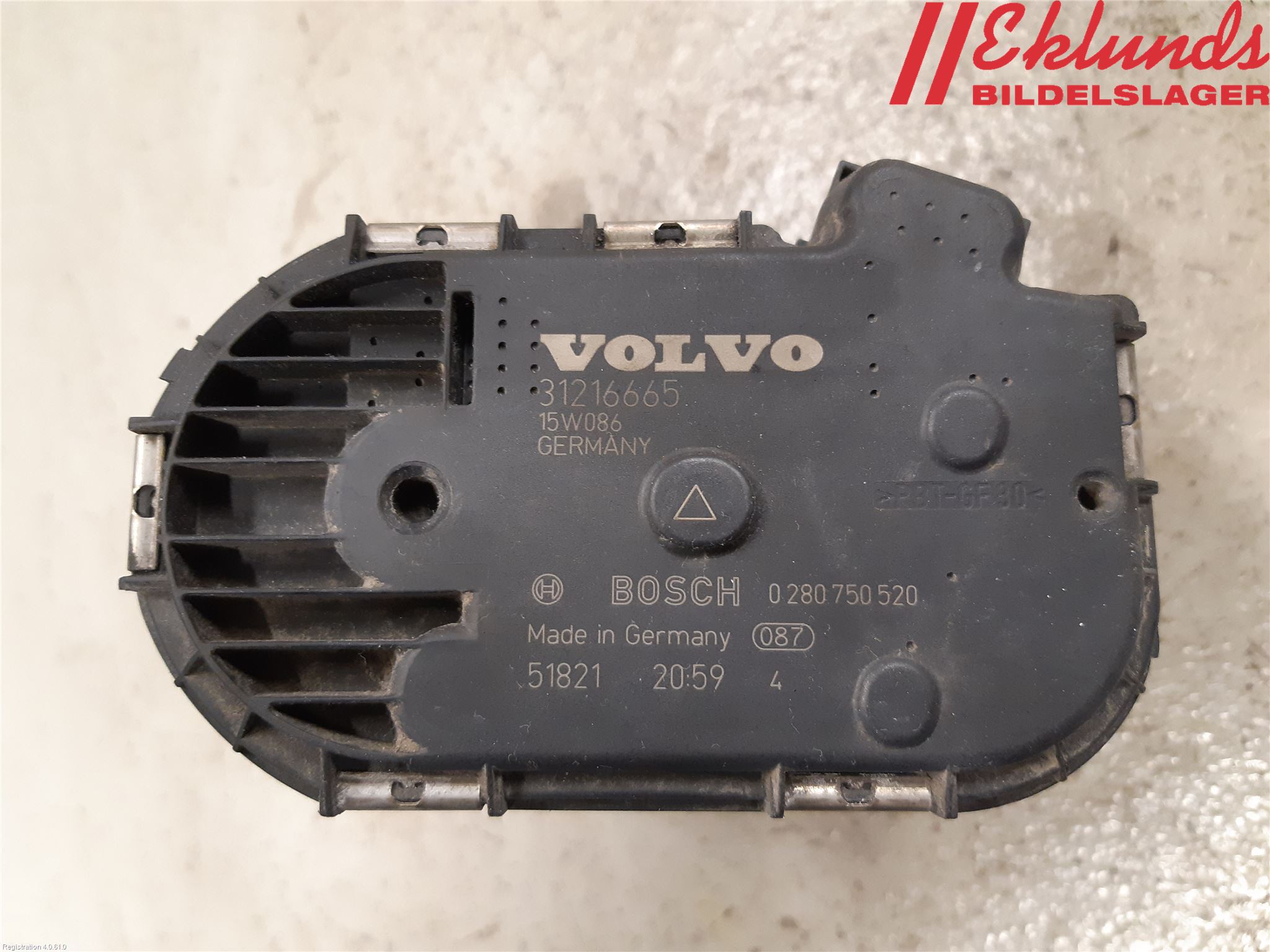 Volvo XC60 14-17 Injspjällhus