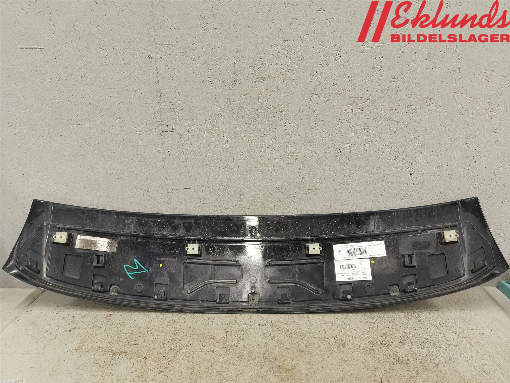 BMW 5 G30/G31/F90 17-23 Spoiler Baklucka