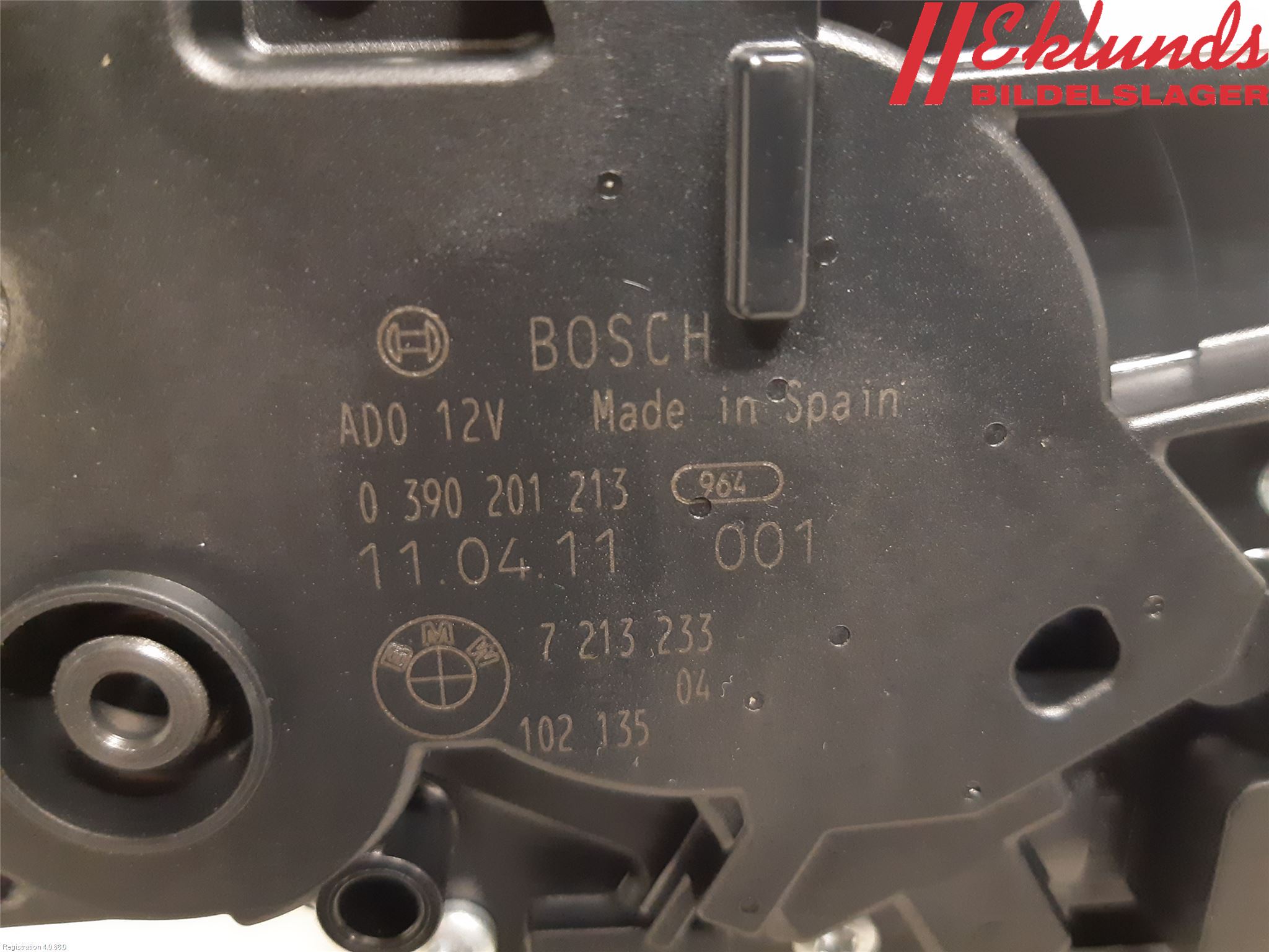 BMW 5 F10/F11/F18 09-17 Torkarmotor Baklucka