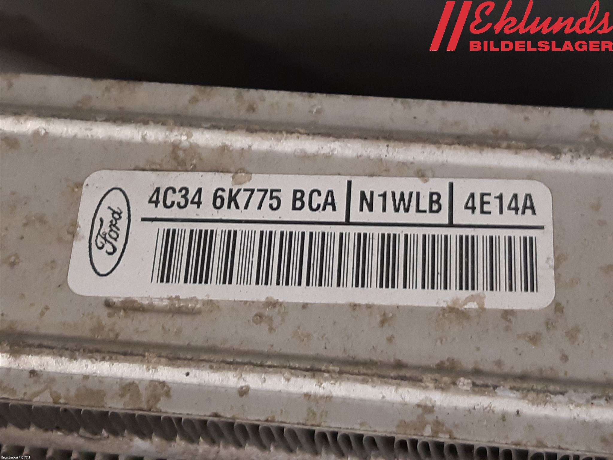 Ford TRUCK F250 Laddluft-Intercooler Kyl