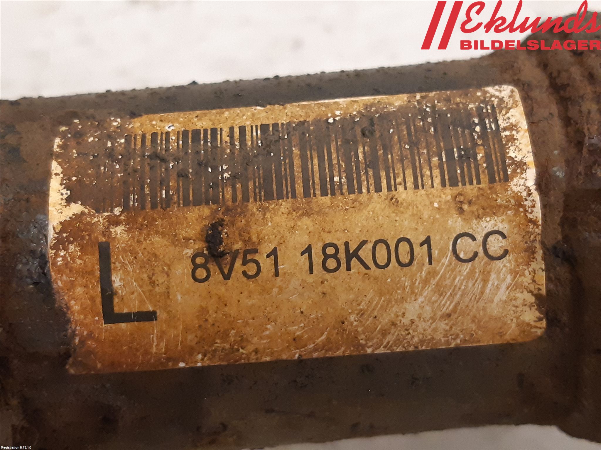 Ford FIESTA 09-12 Fjäderben Fram Vänster