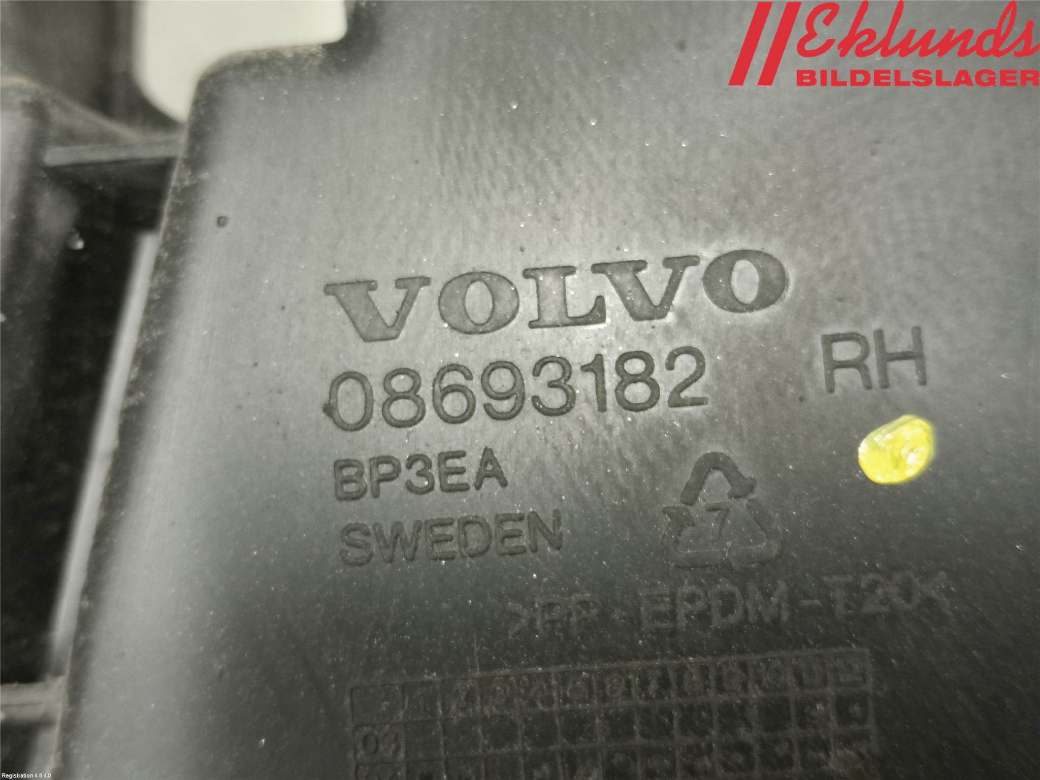 Volvo V70 05-08 Stötfångarfäste Fram Hö