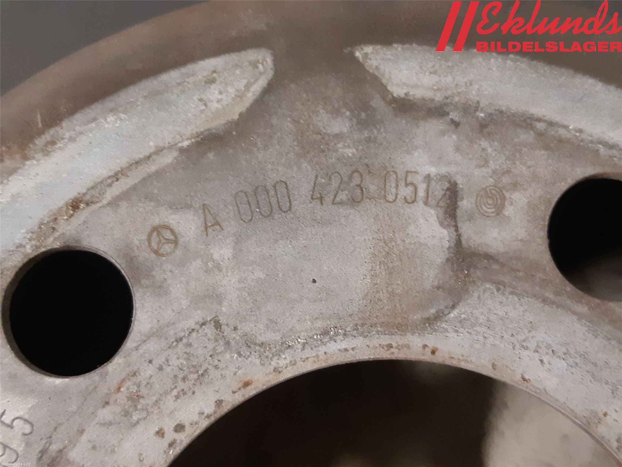 Mercedes-Benz MB C-KLASS (W205) 14-21 Bromsskiva Bak
