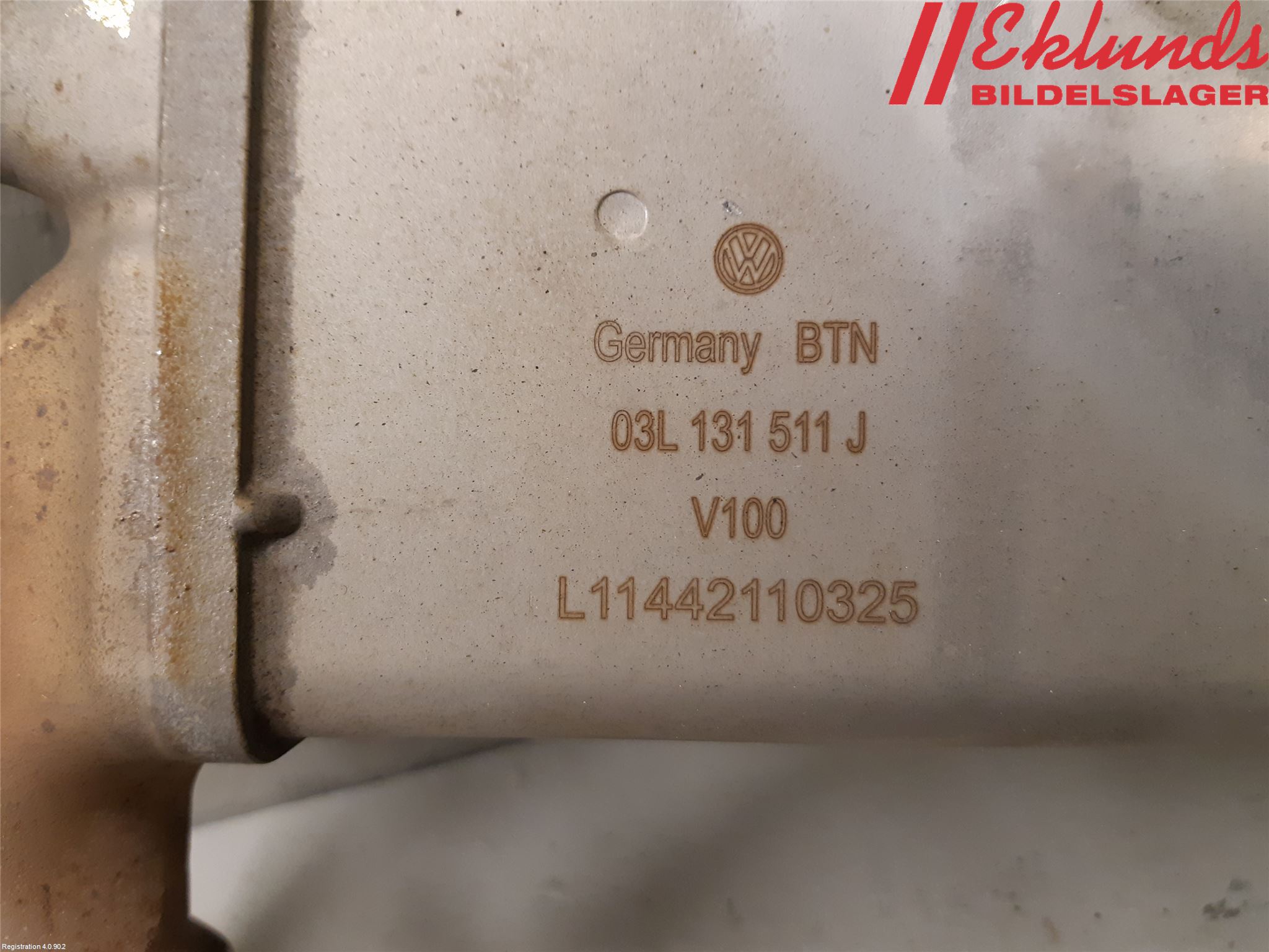 Volkswagen VW CRAFTER 06-16 Avgaskylare